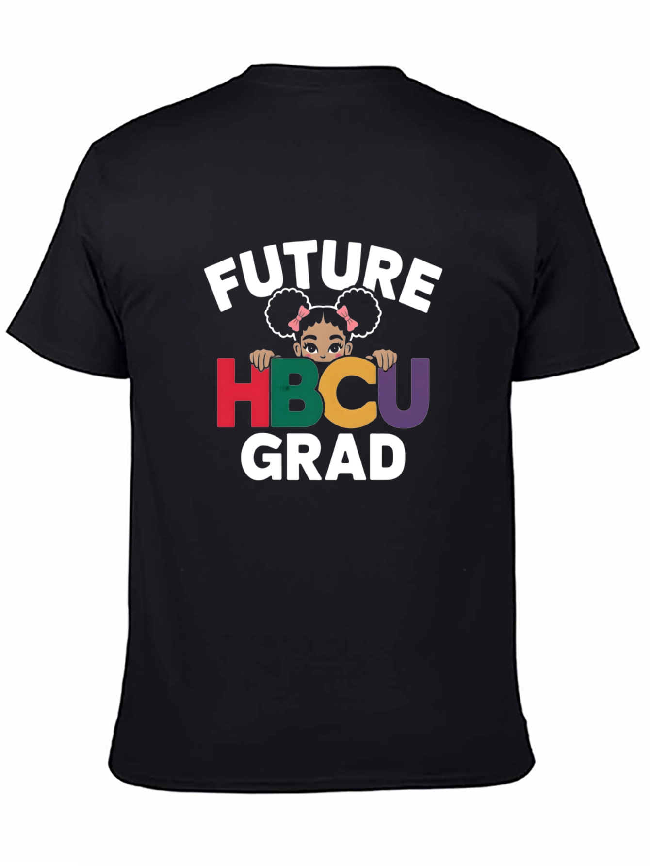 Future HBCU Grad Black T-Shirt