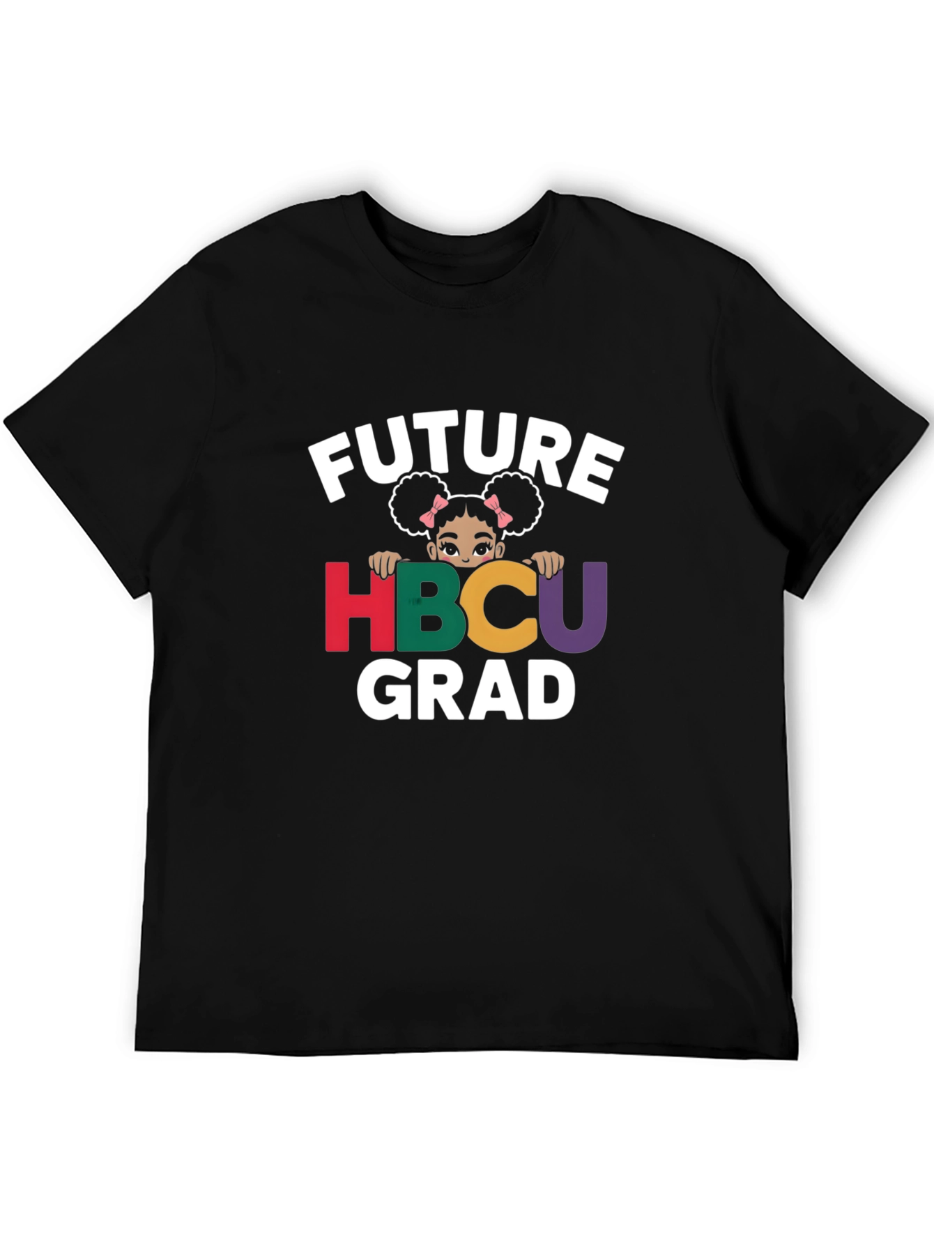 Future HBCU Grad Black T-Shirt
