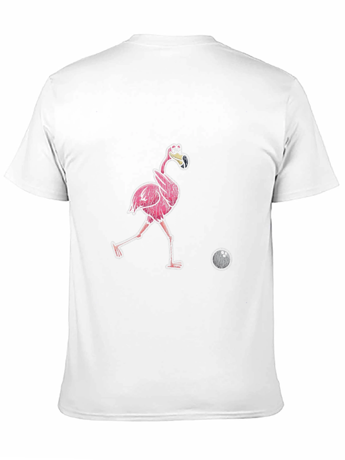 Flamingo Bowling Strike T-Shirt