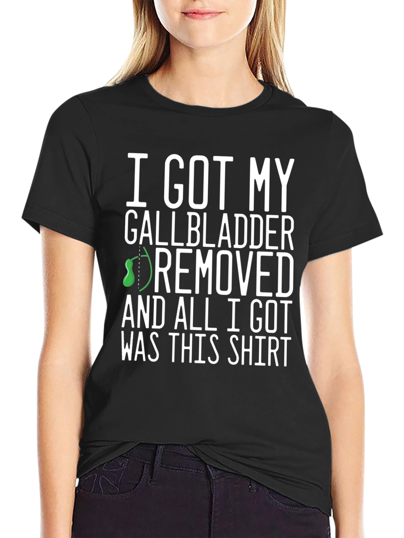 Gallbladder Removed T-Shirt - Funny Recovery Tee