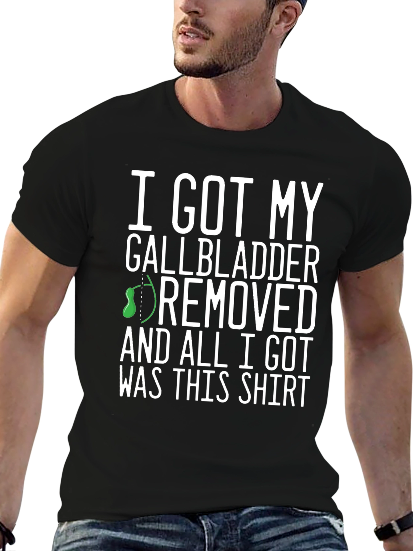 Gallbladder Removed T-Shirt - Funny Recovery Tee