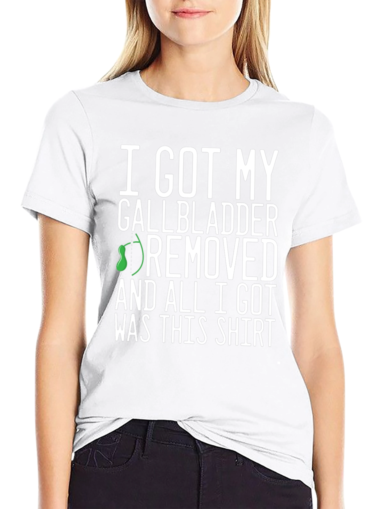 Gallbladder Removed T-Shirt - Funny Recovery Tee
