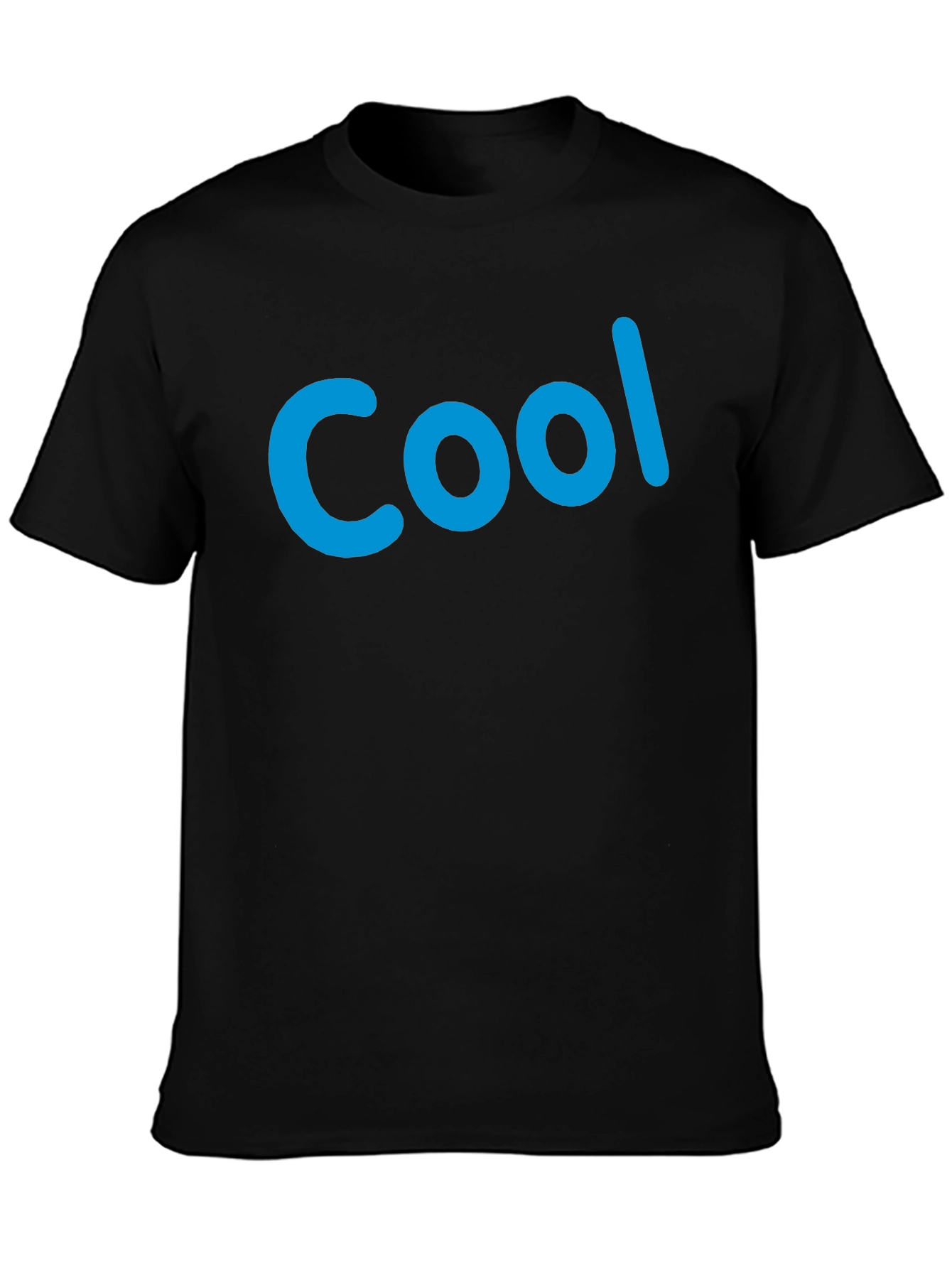 Cool Graphic Tee - Mens Black T-Shirt