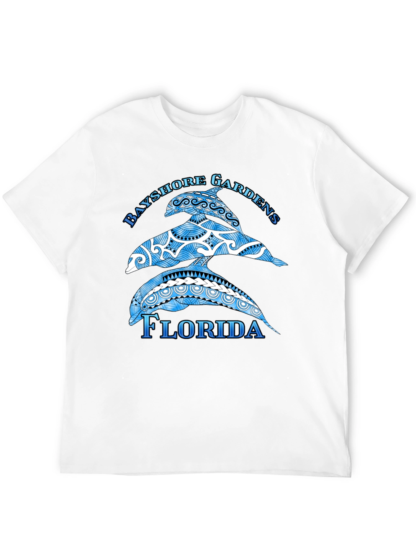 Bayshore Gardens Florida Dolphin T-Shirt