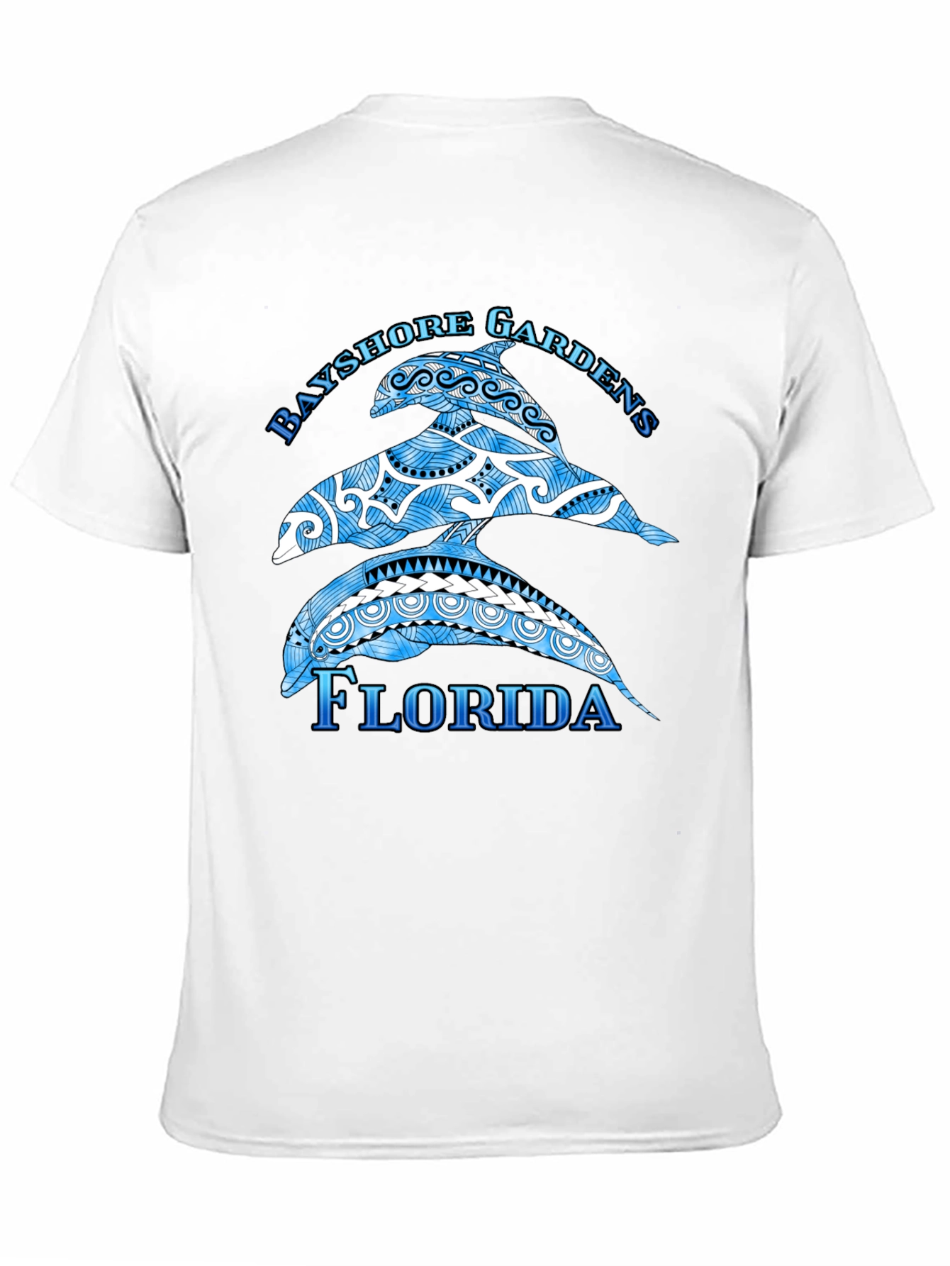 Bayshore Gardens Florida Dolphin T-Shirt