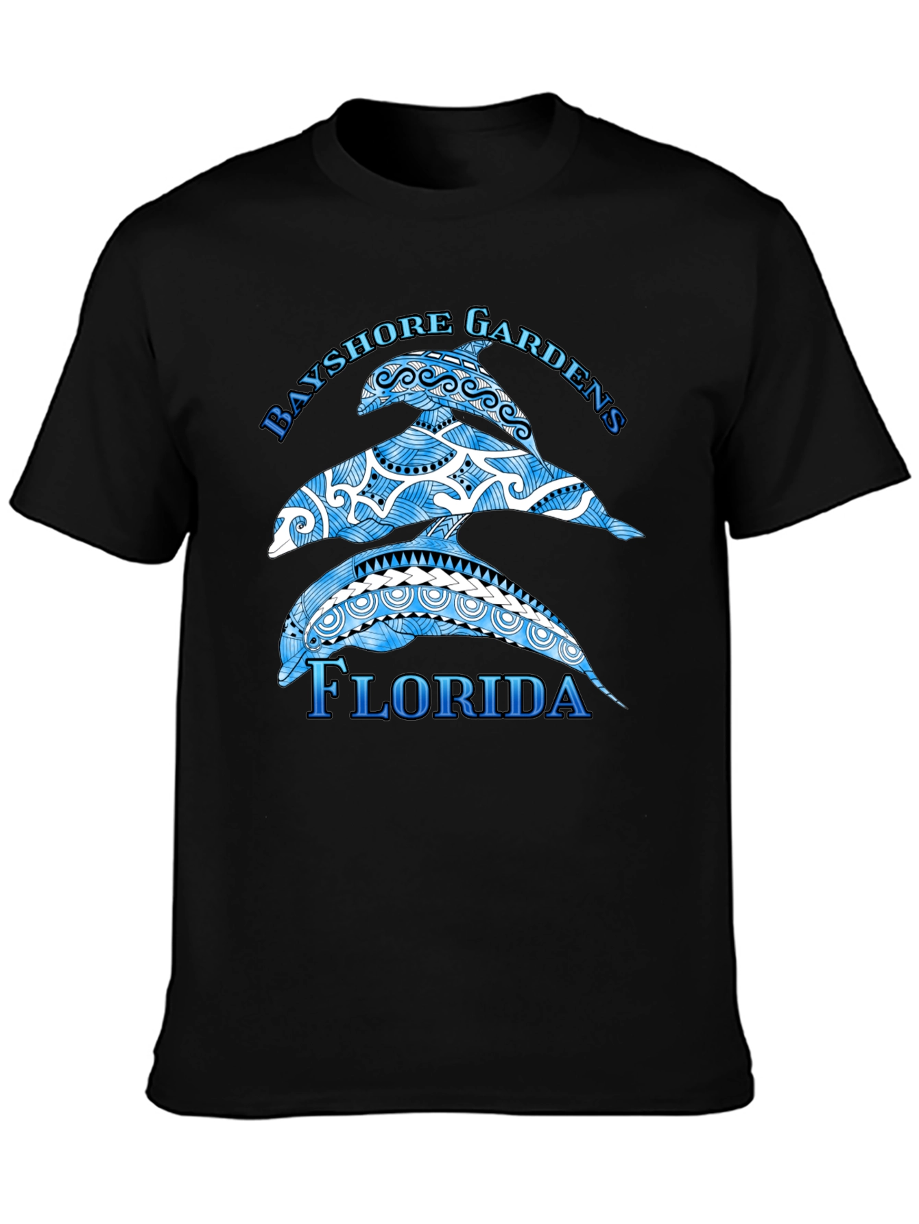 Bayshore Gardens Florida Dolphin T-Shirt
