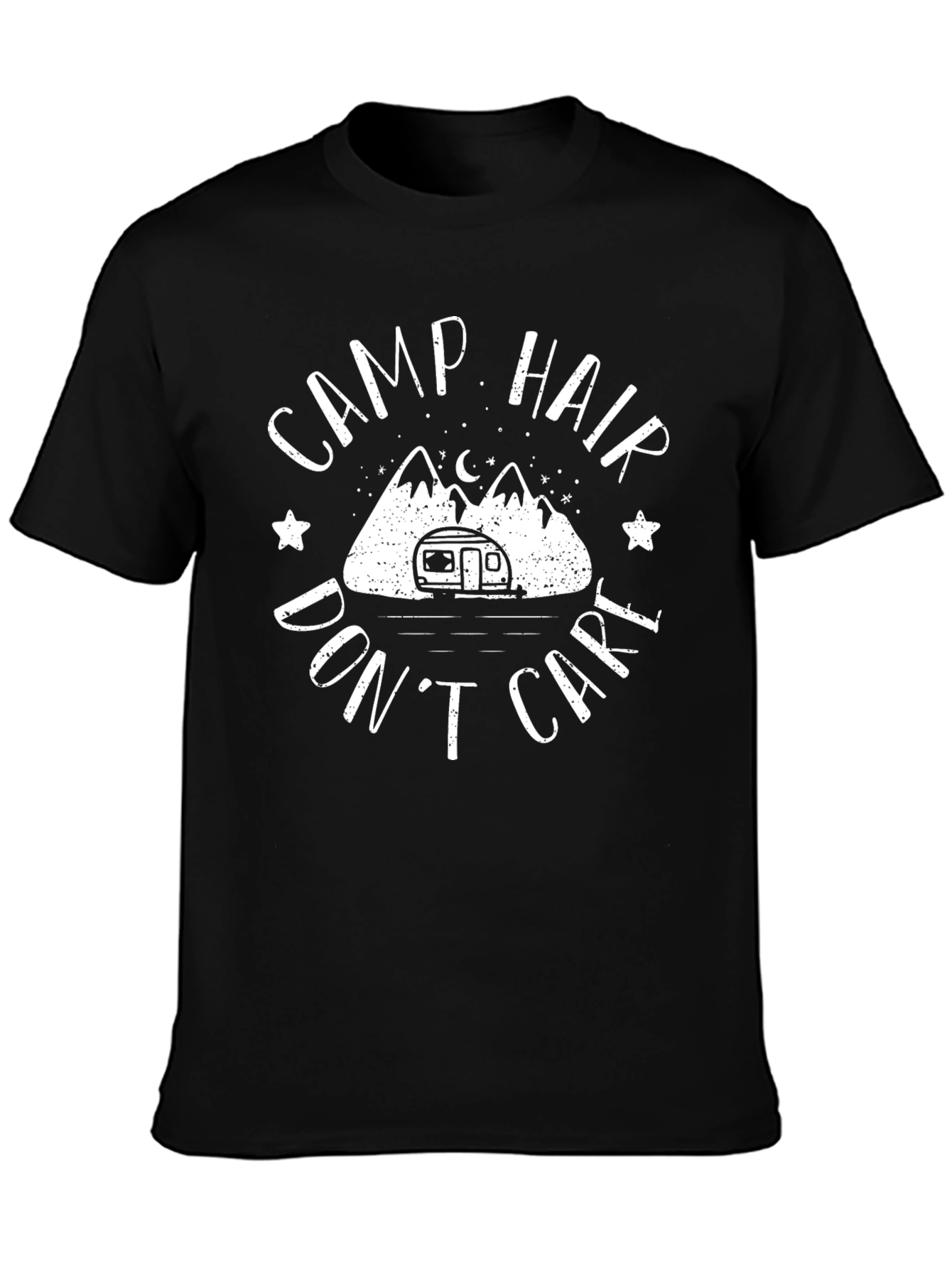 Camp Hair Dont Care Graphic Tee