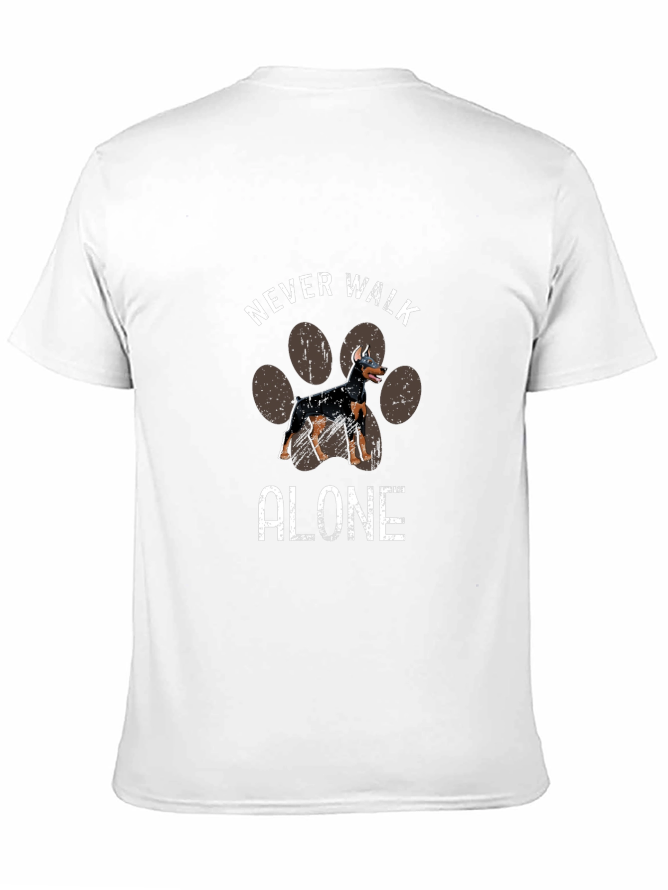 Never Walk Alone Dog T-Shirt
