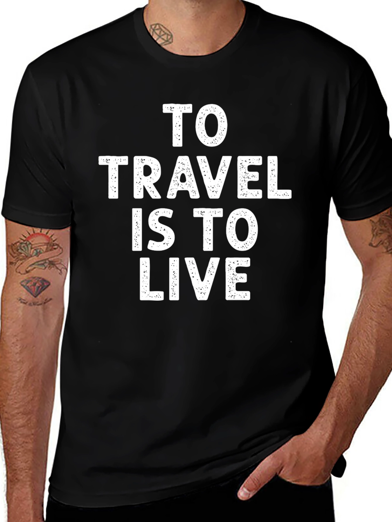 To Travel Is To Live Graphic Tee