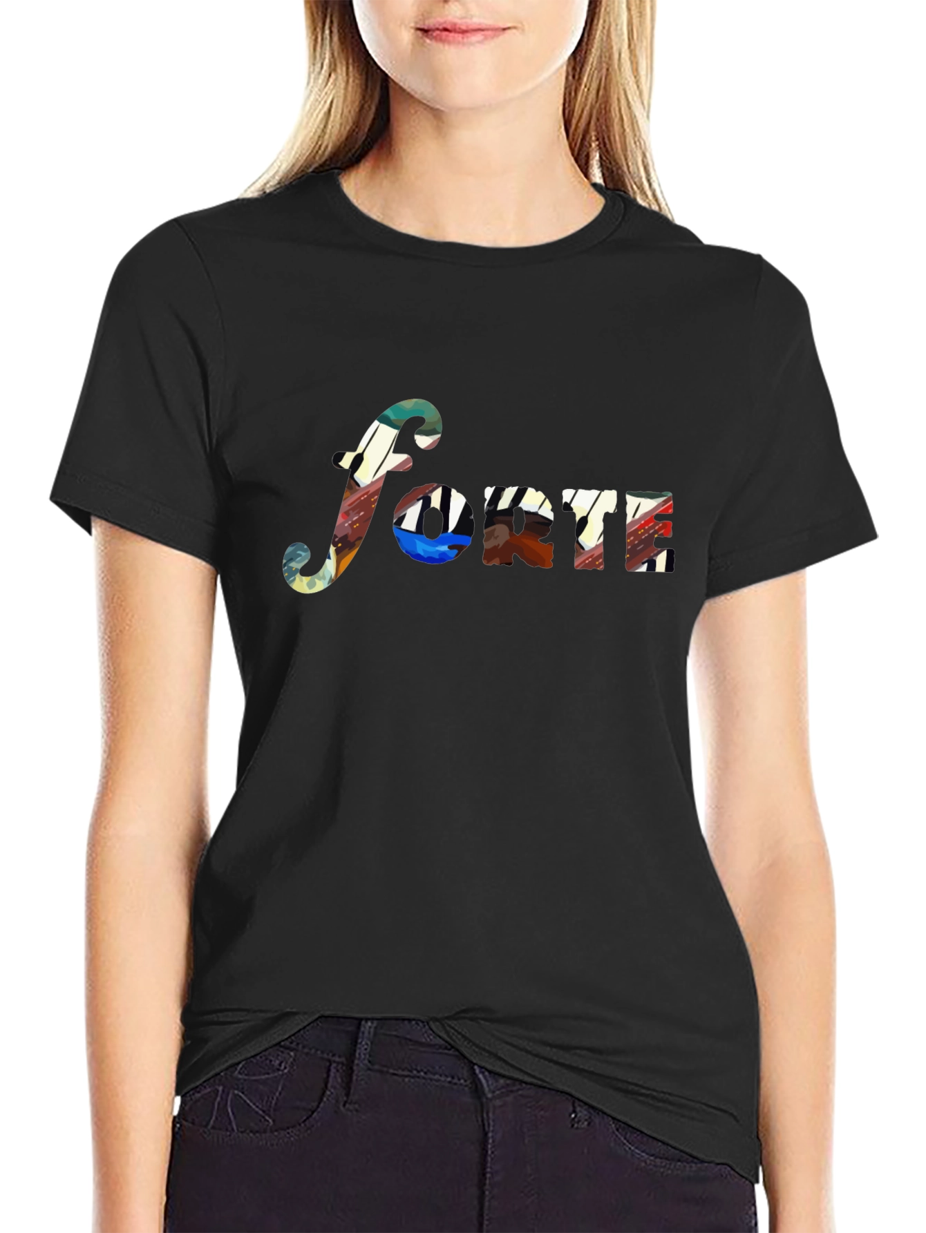 Forte Graphic Tee - Stylish Music Lovers T-Shirt