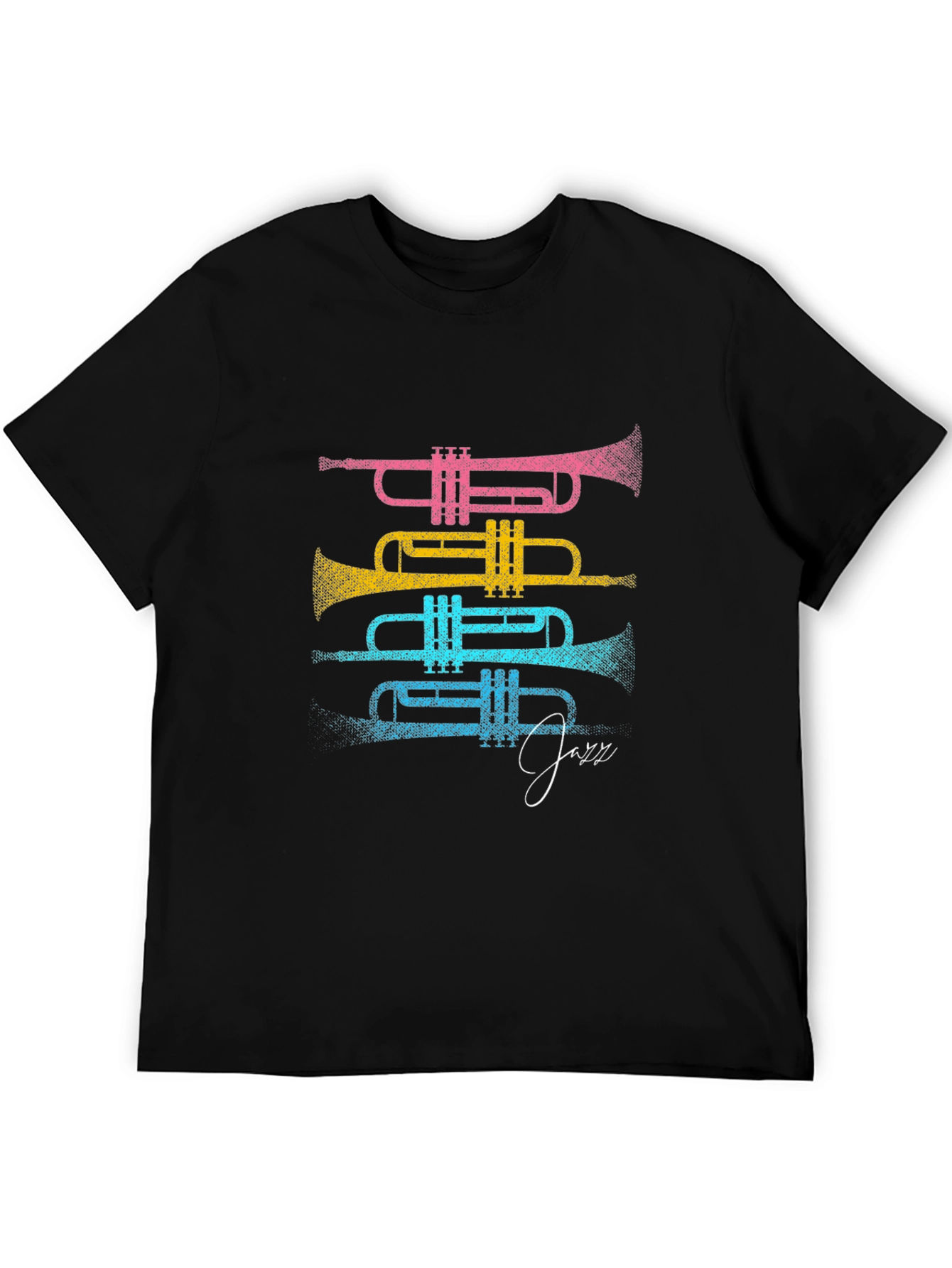 Colorful Trumpet Jazz T-Shirt