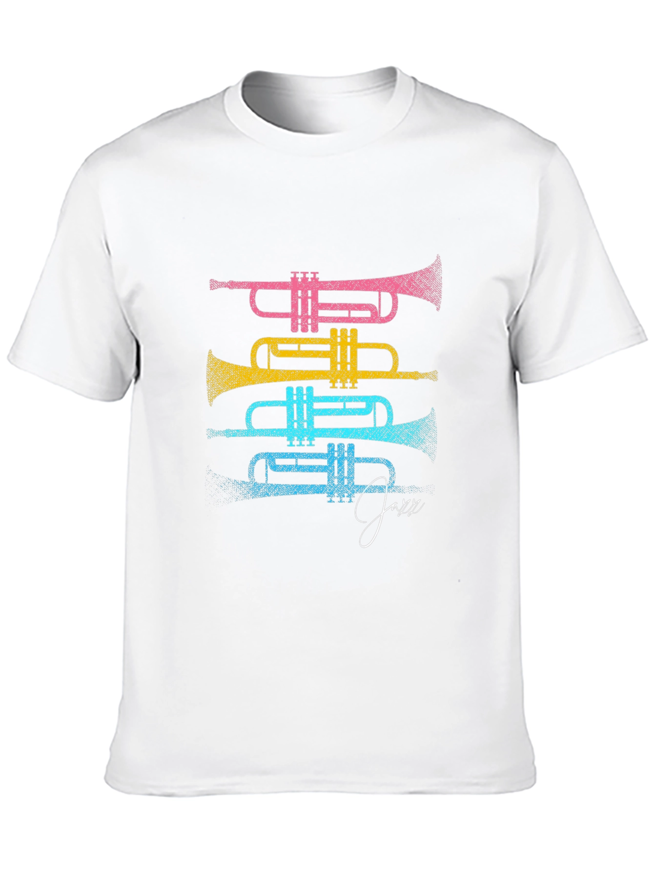 Colorful Trumpet Jazz T-Shirt