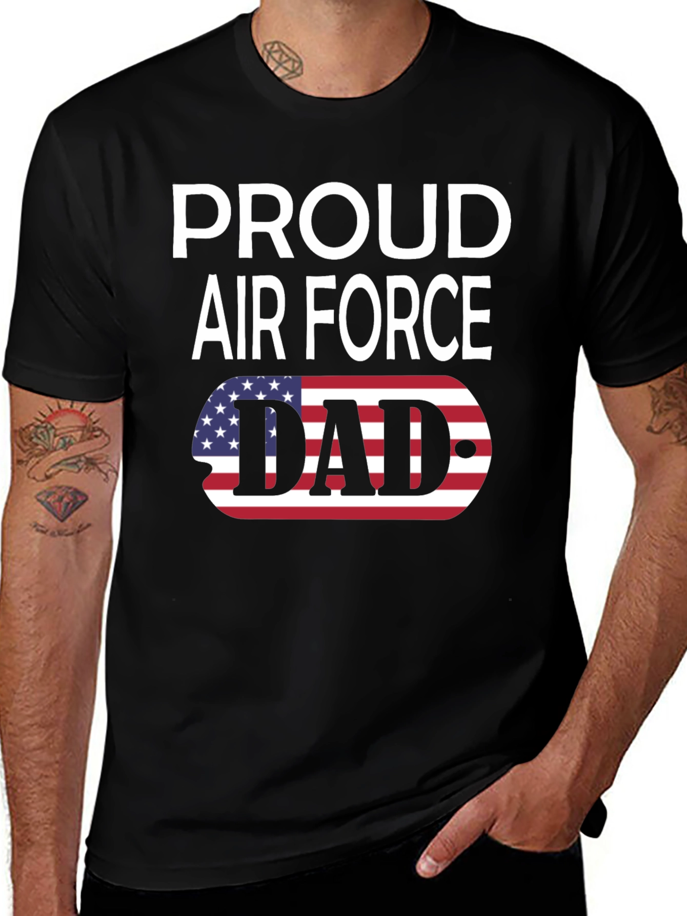 Proud Air Force Dad T-Shirt