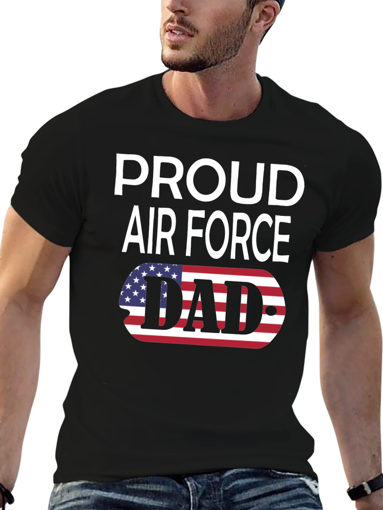 Proud Air Force Dad T-Shirt