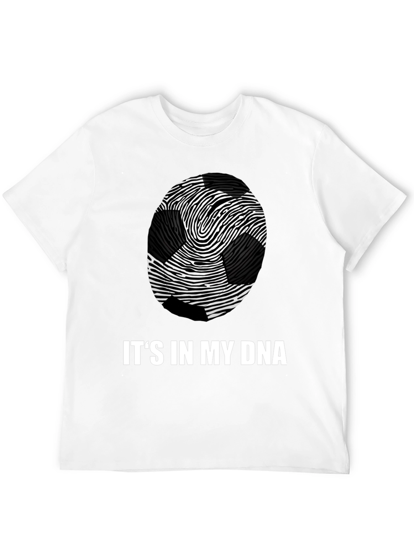 Soccer DNA Graphic Tee - Black