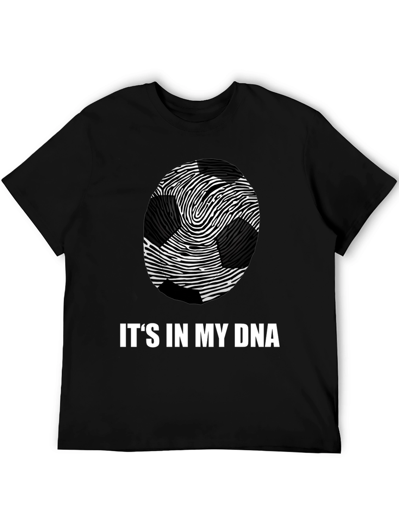 Soccer DNA Graphic Tee - Black