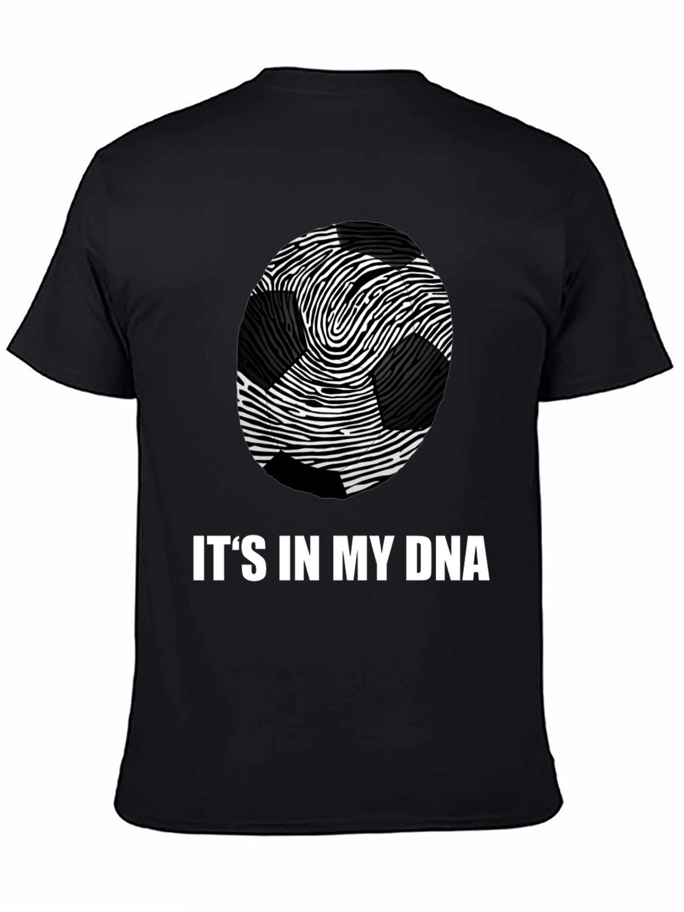 Soccer DNA Graphic Tee - Black