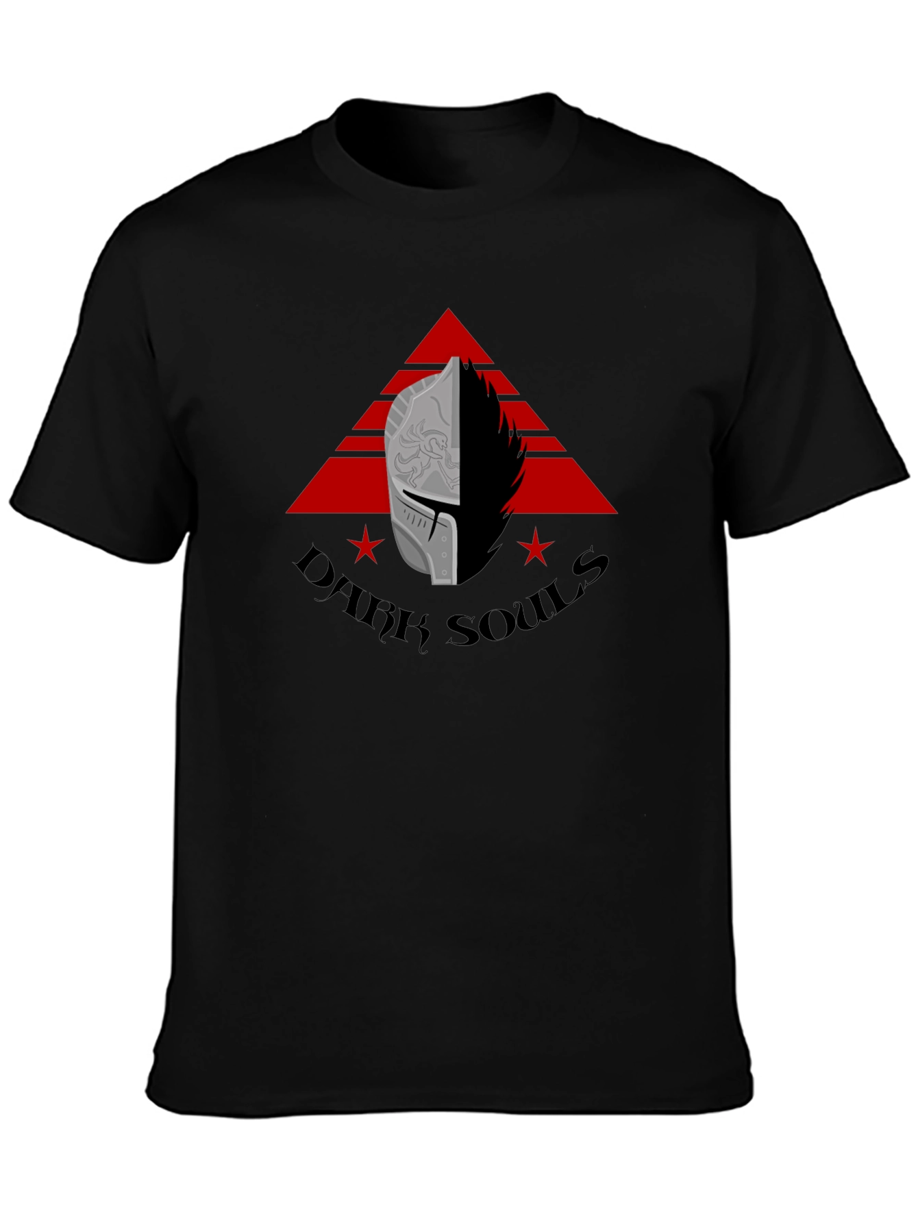Dark Souls Graphic Tee - Knight Helmet Design