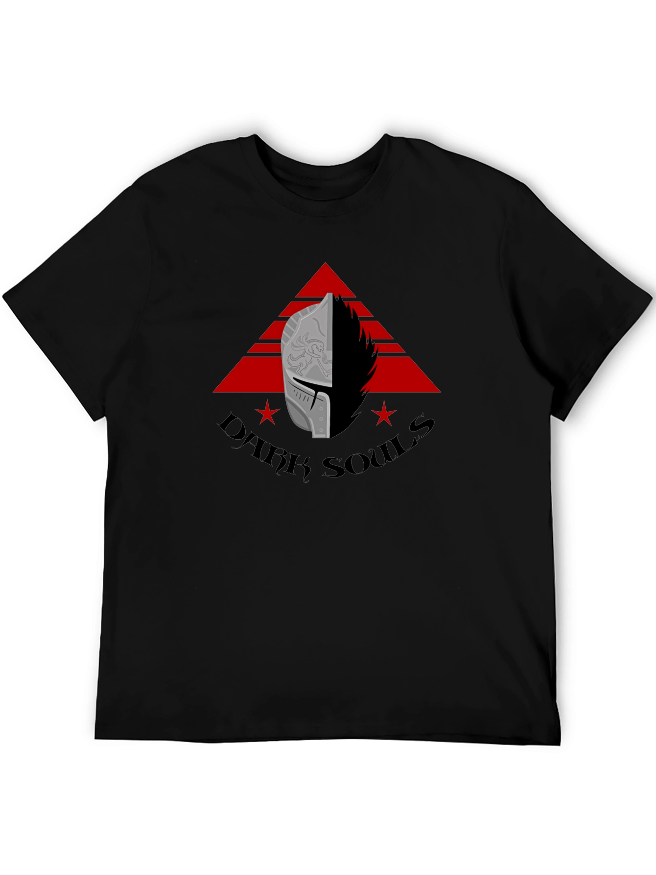 Dark Souls Graphic Tee - Knight Helmet Design