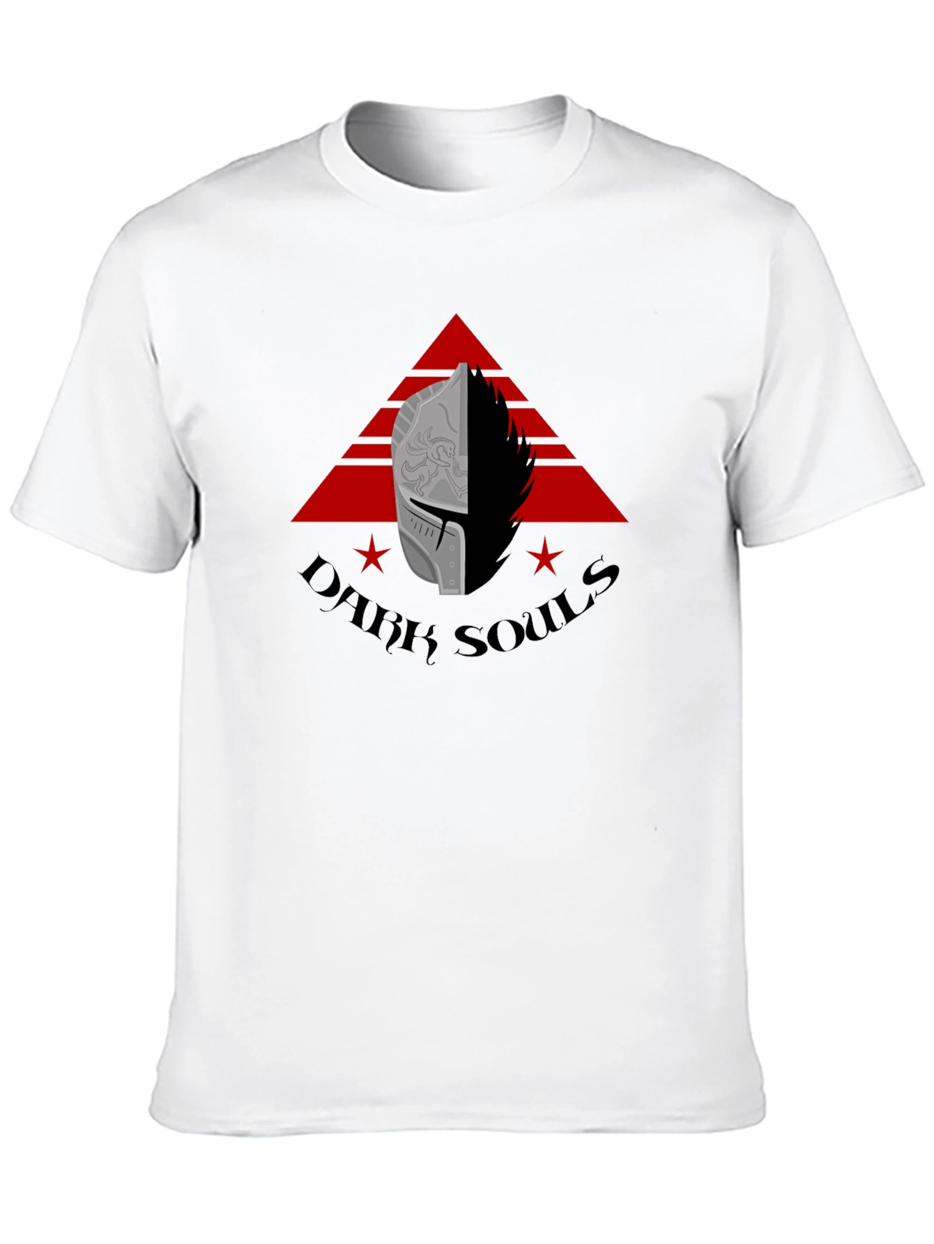Dark Souls Graphic Tee - Knight Helmet Design