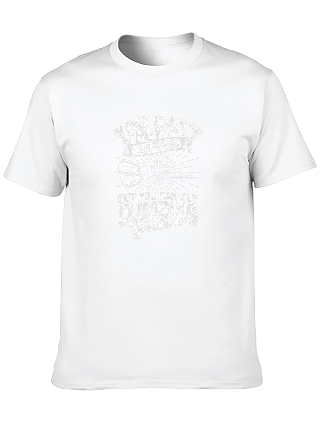 Climbing Gear Happiness Graphic T-Shirt