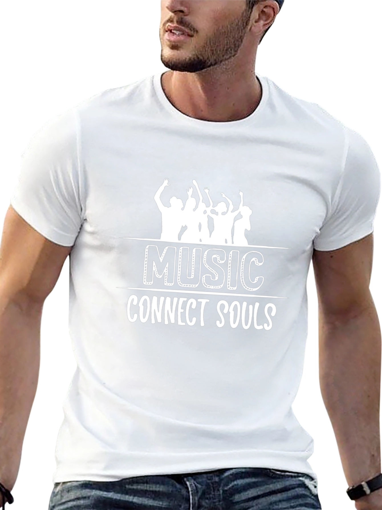 Music Connects Souls Graphic Tee