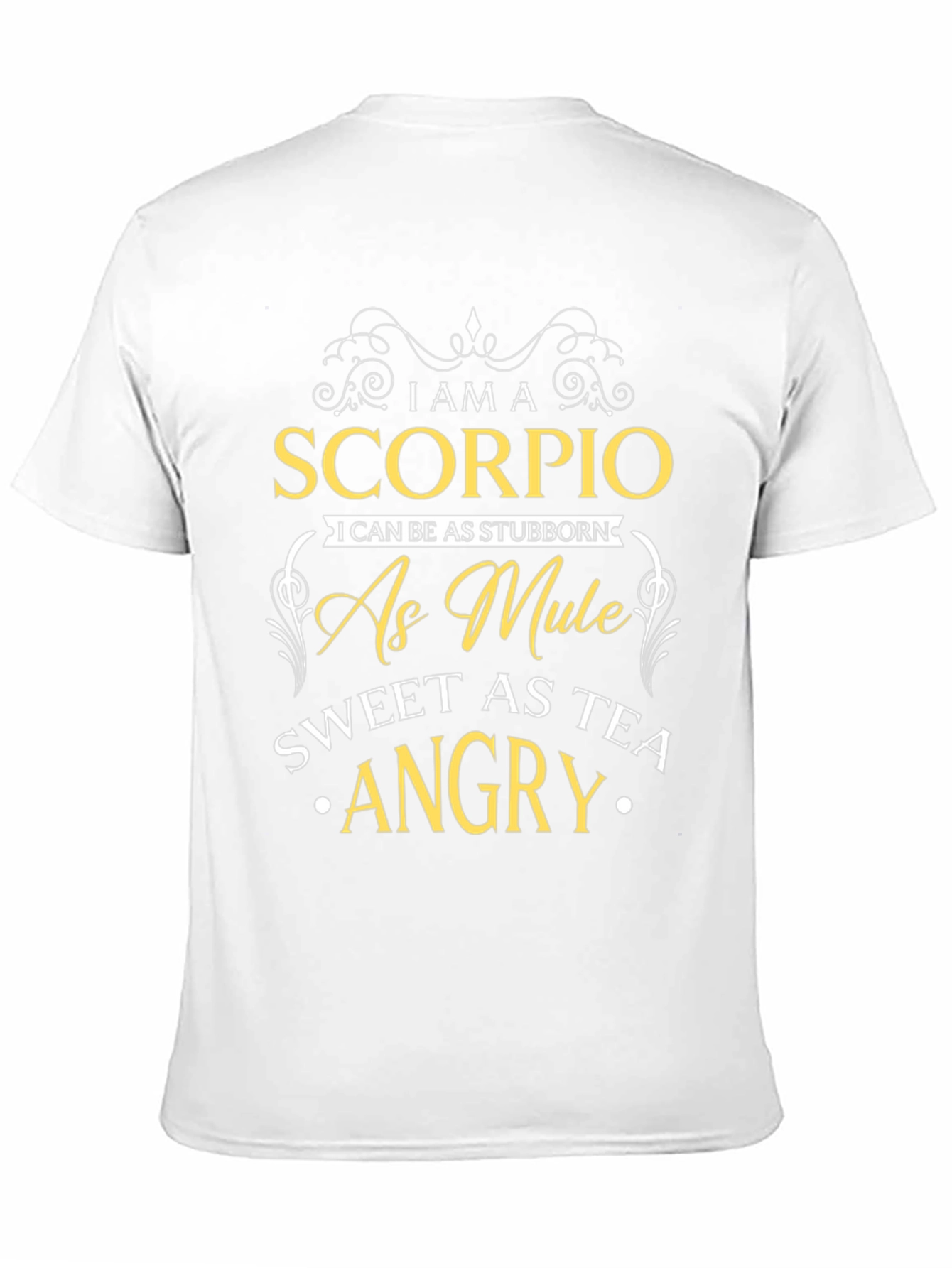 Scorpio Stubborn Mule Black Tee