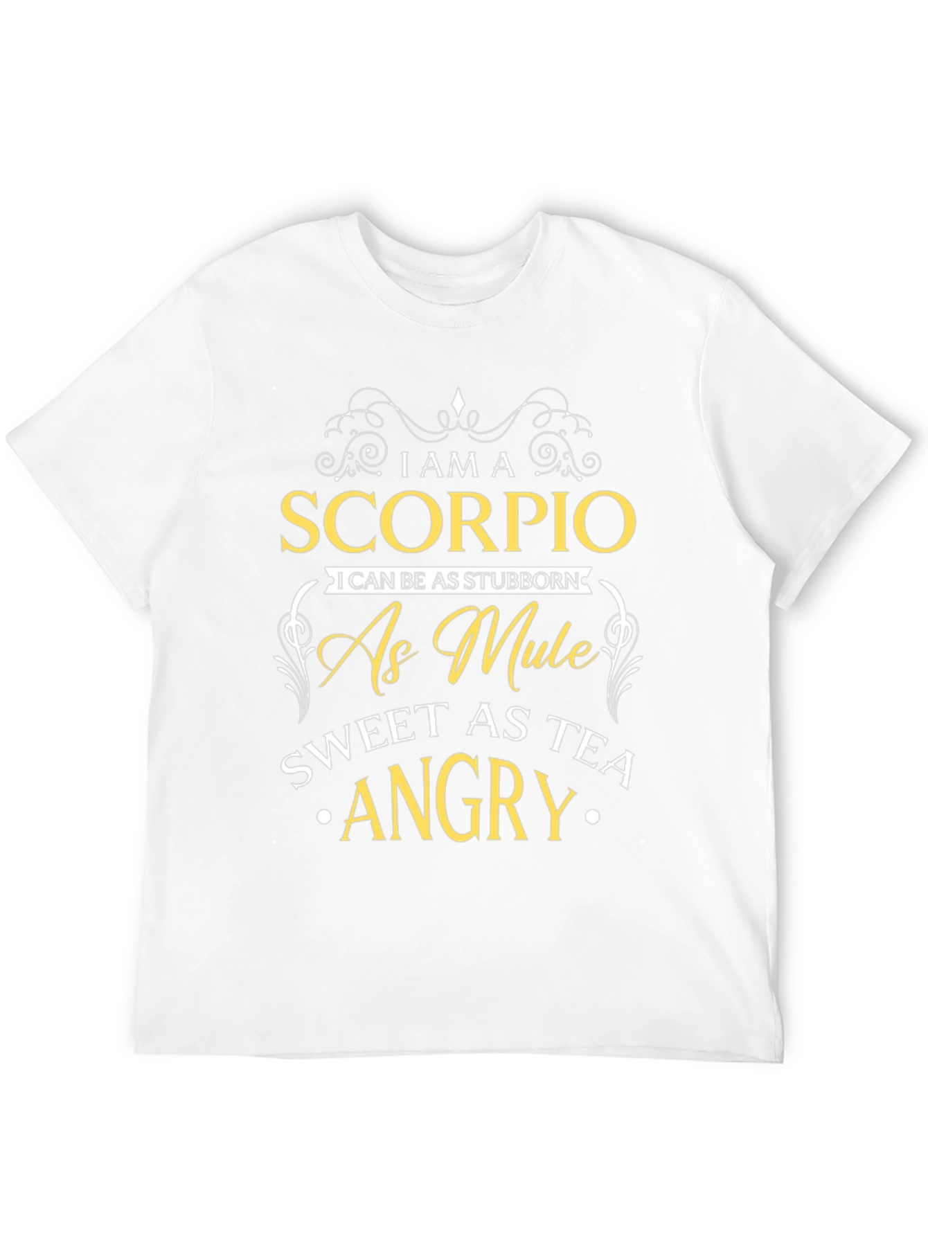 Scorpio Stubborn Mule Black Tee