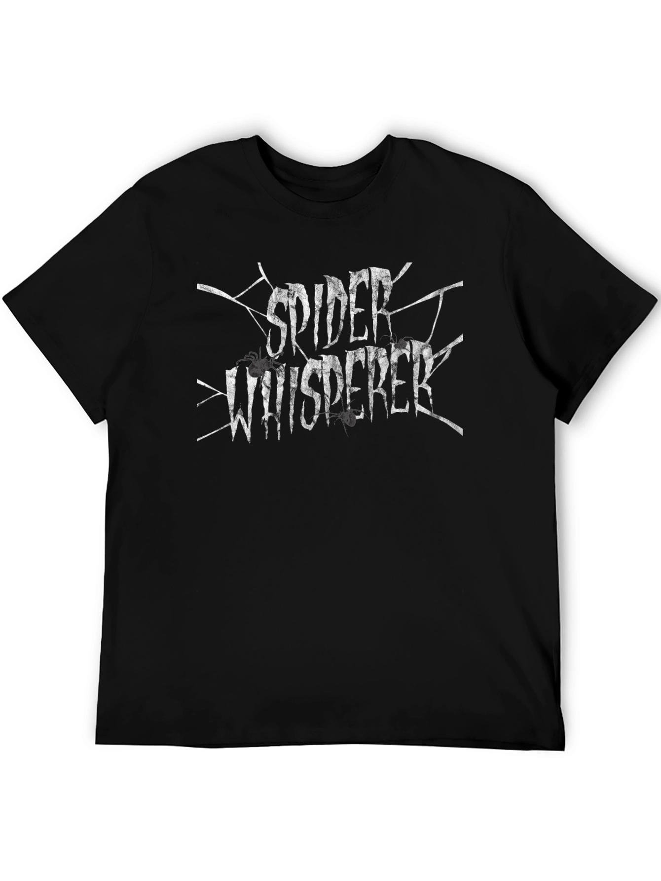 Spider Whisperer Graphic Tee - Black T-Shirt