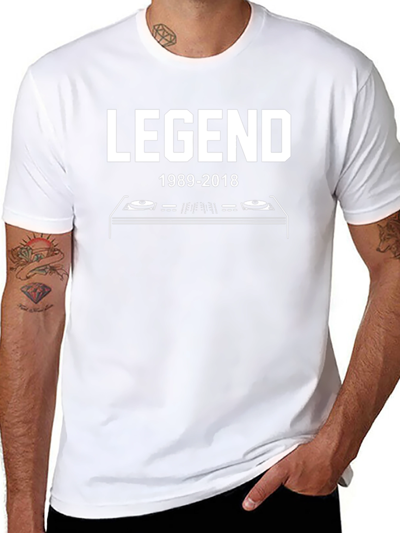 Legend DJ T-Shirt 1989-2018