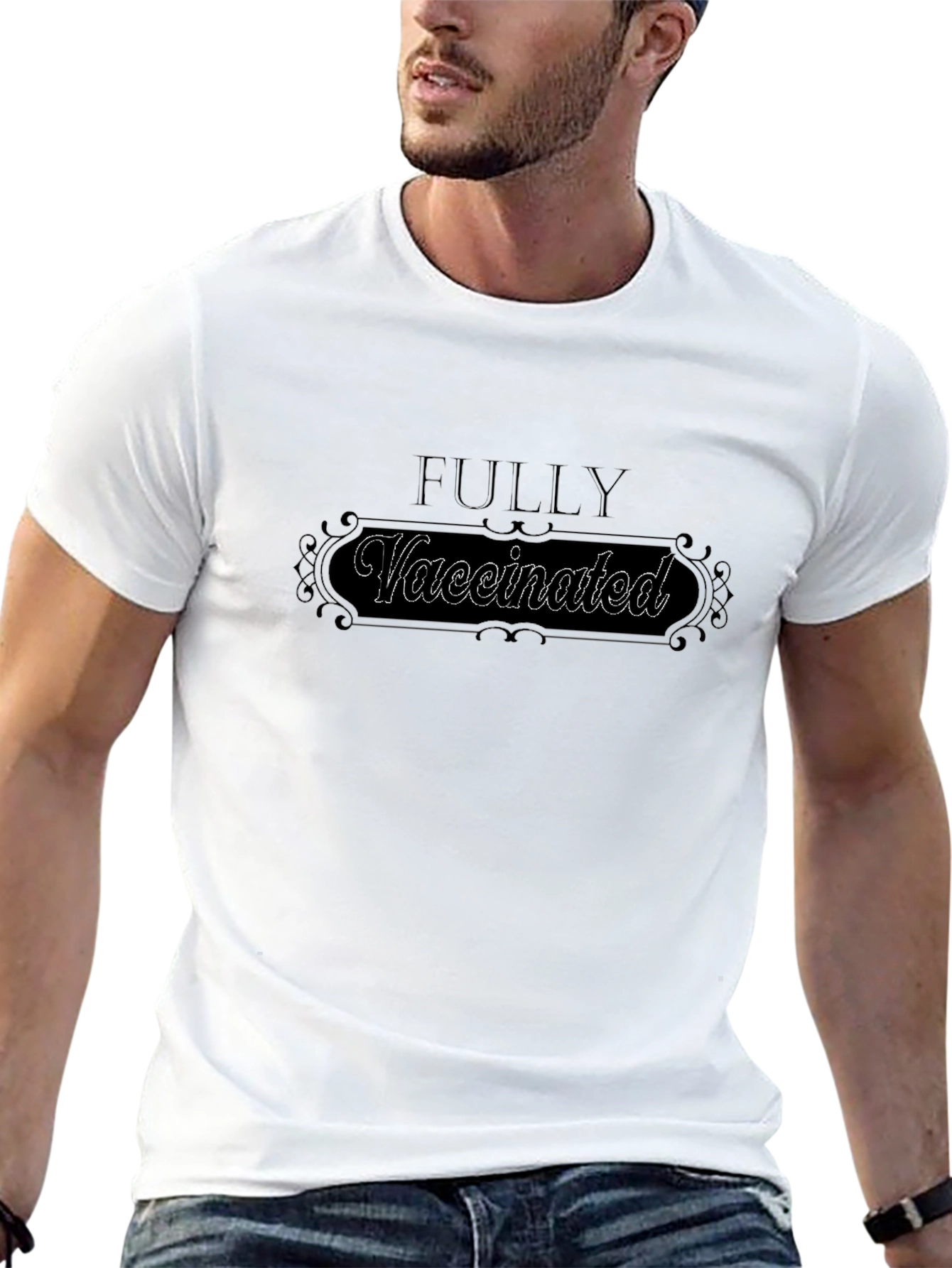 Fully Vaccinated Graphic Tee - Stylish Comfort