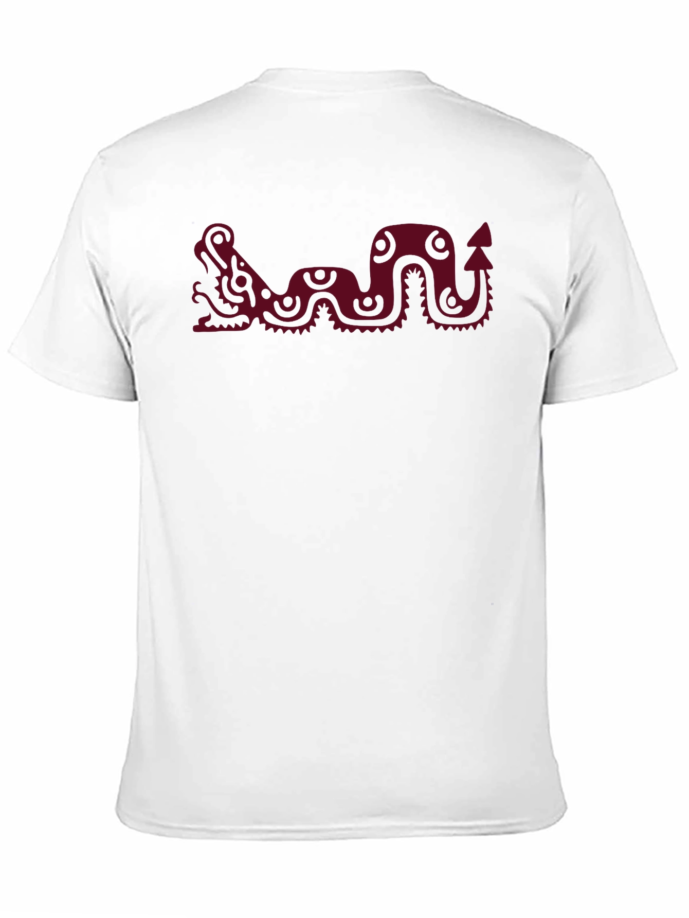Aztec Dragon Graphic Tee - Stylish Cotton T-Shirt