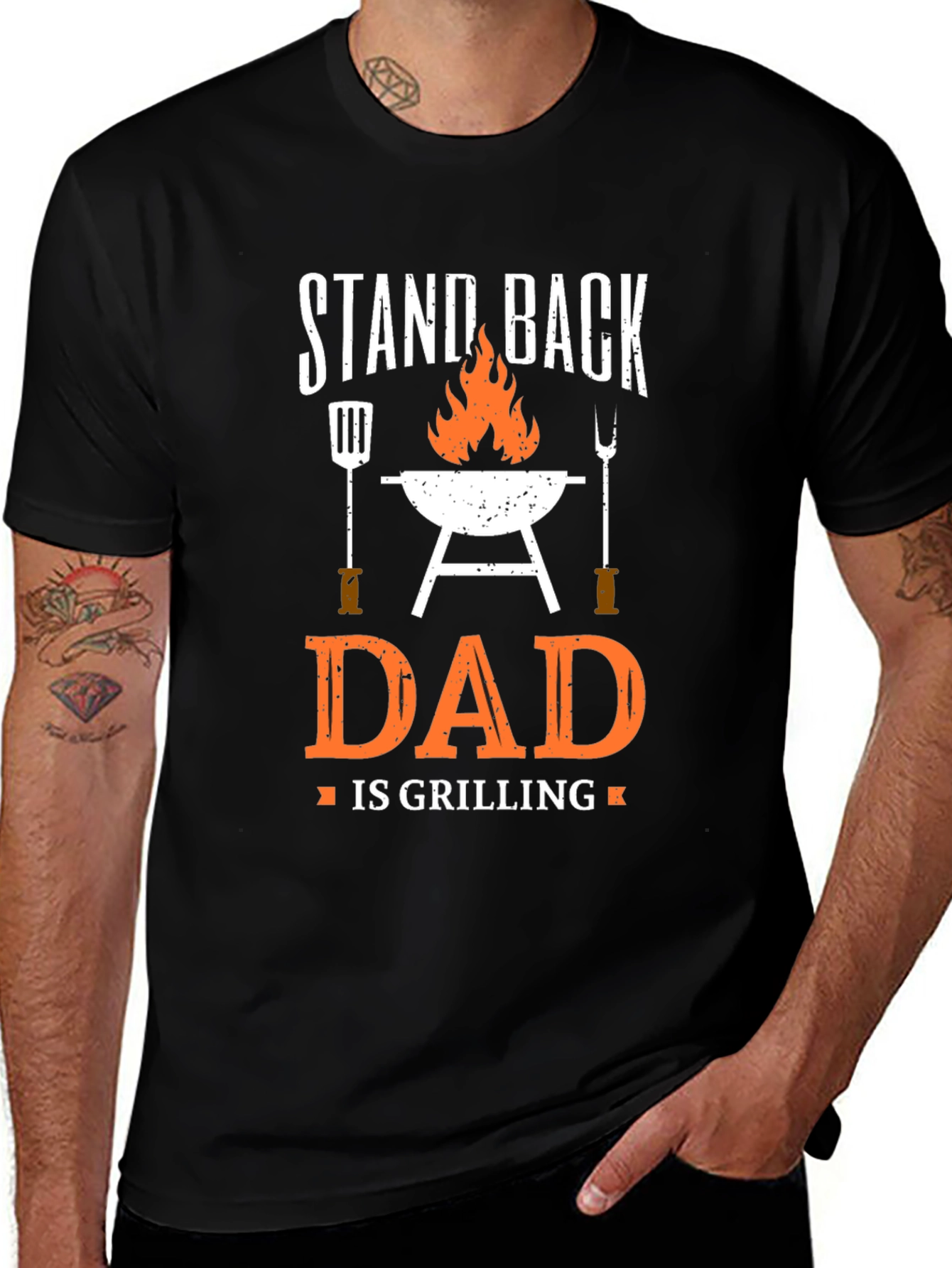 Stand Back Dad is Grilling T-Shirt