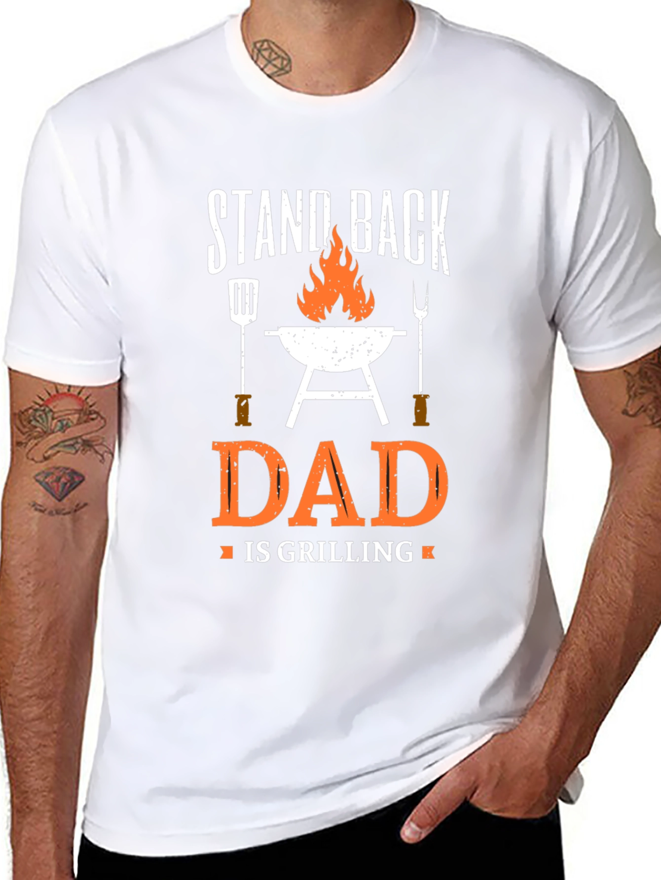 Stand Back Dad is Grilling T-Shirt