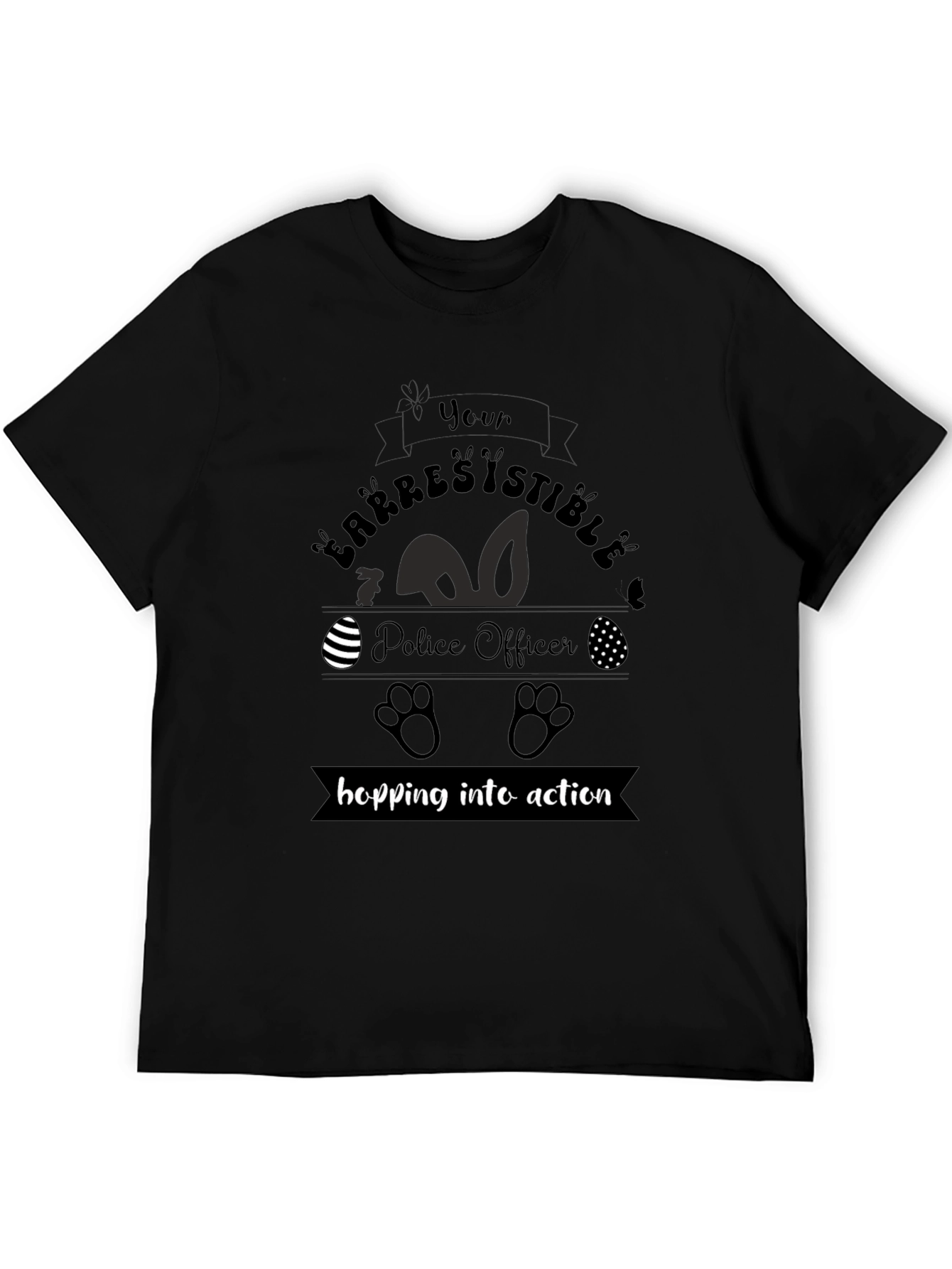 Arrestingly Cute Police Officer Easter T-Shirt