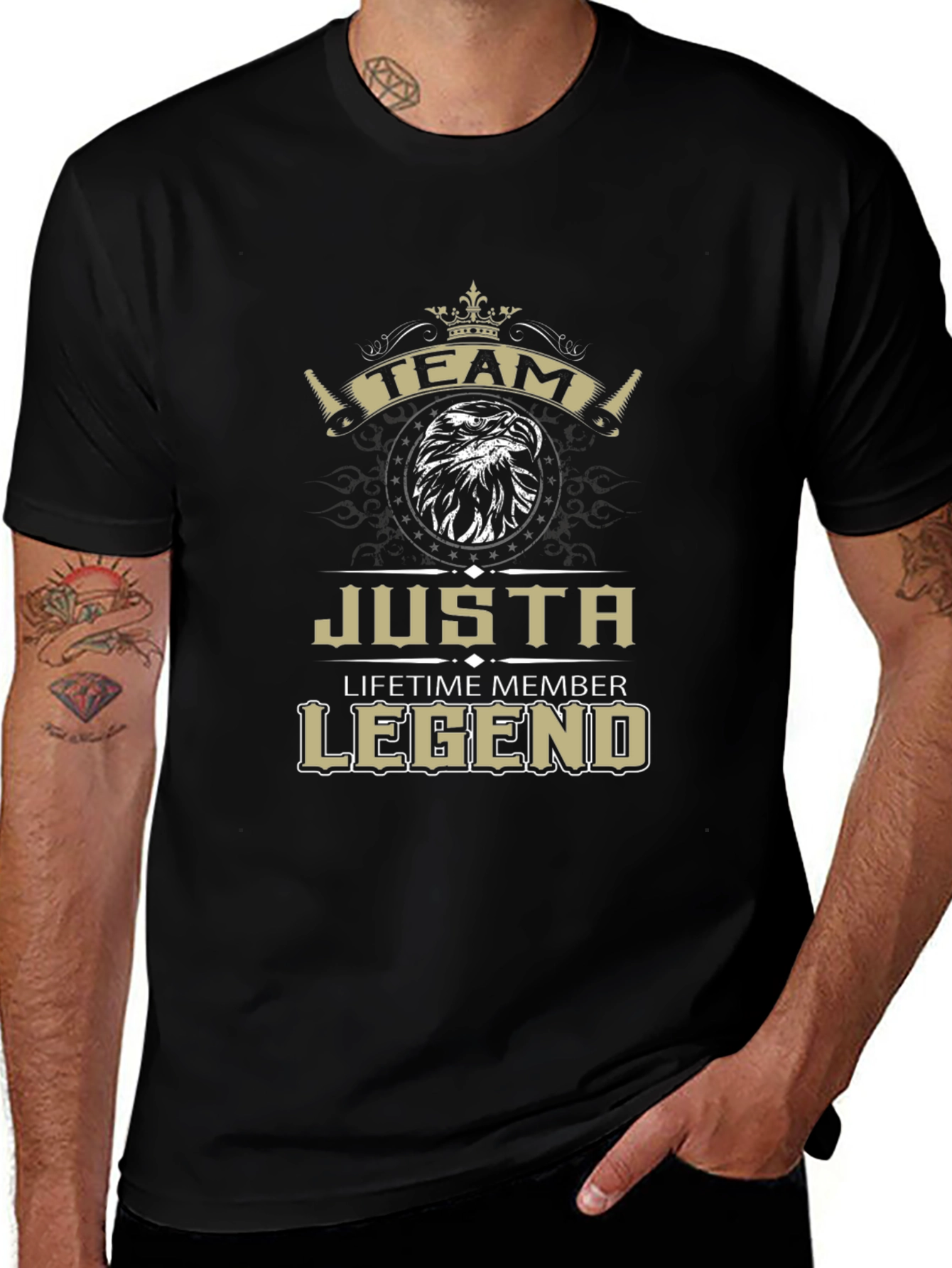 Team Justa Lifetime Member Legend T-Shirt