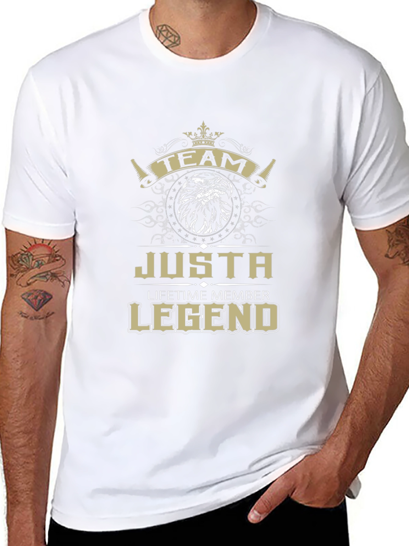 Team Justa Lifetime Member Legend T-Shirt