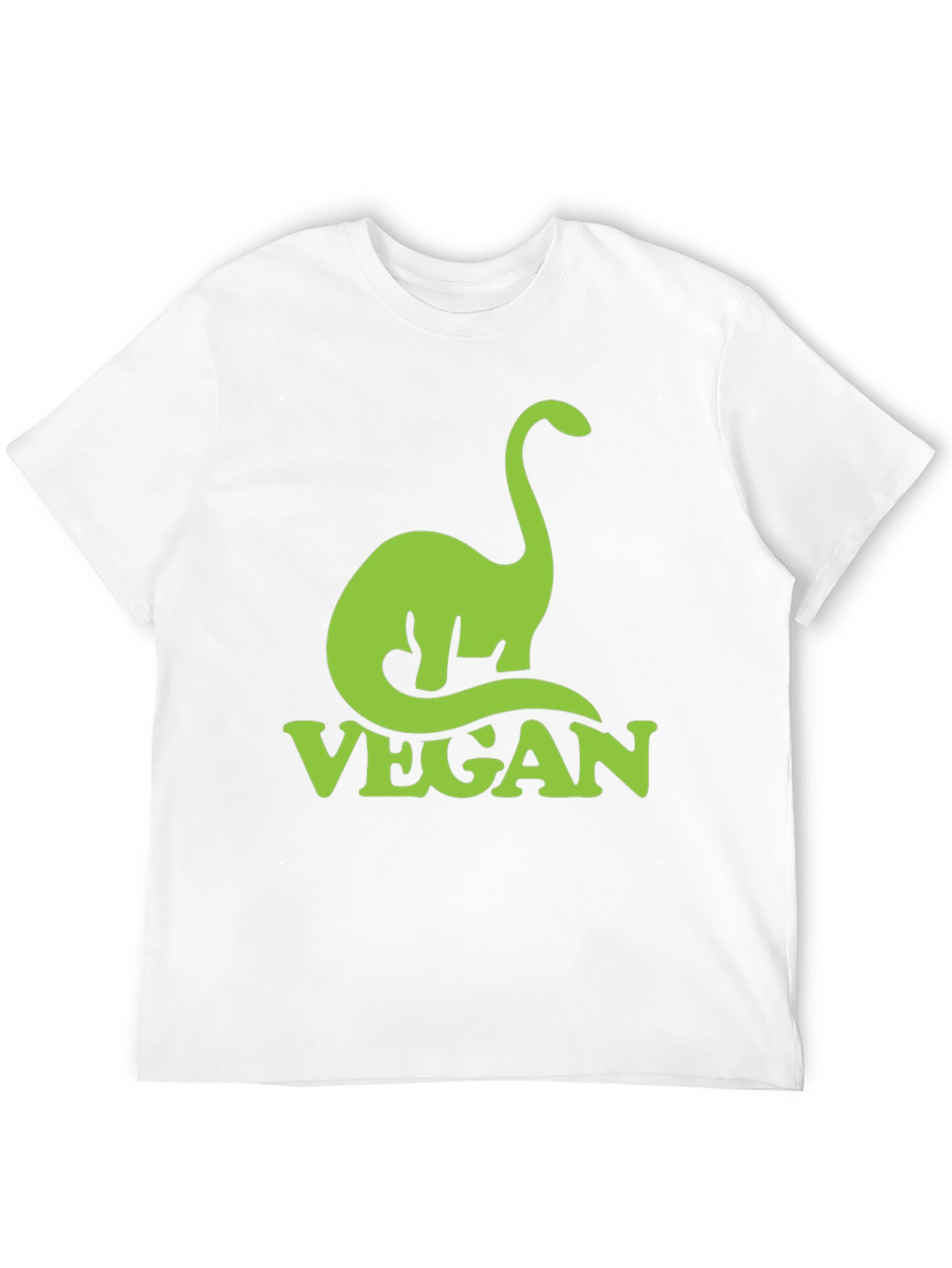 Vegan Dinosaur T-Shirt - Green Graphic Tee