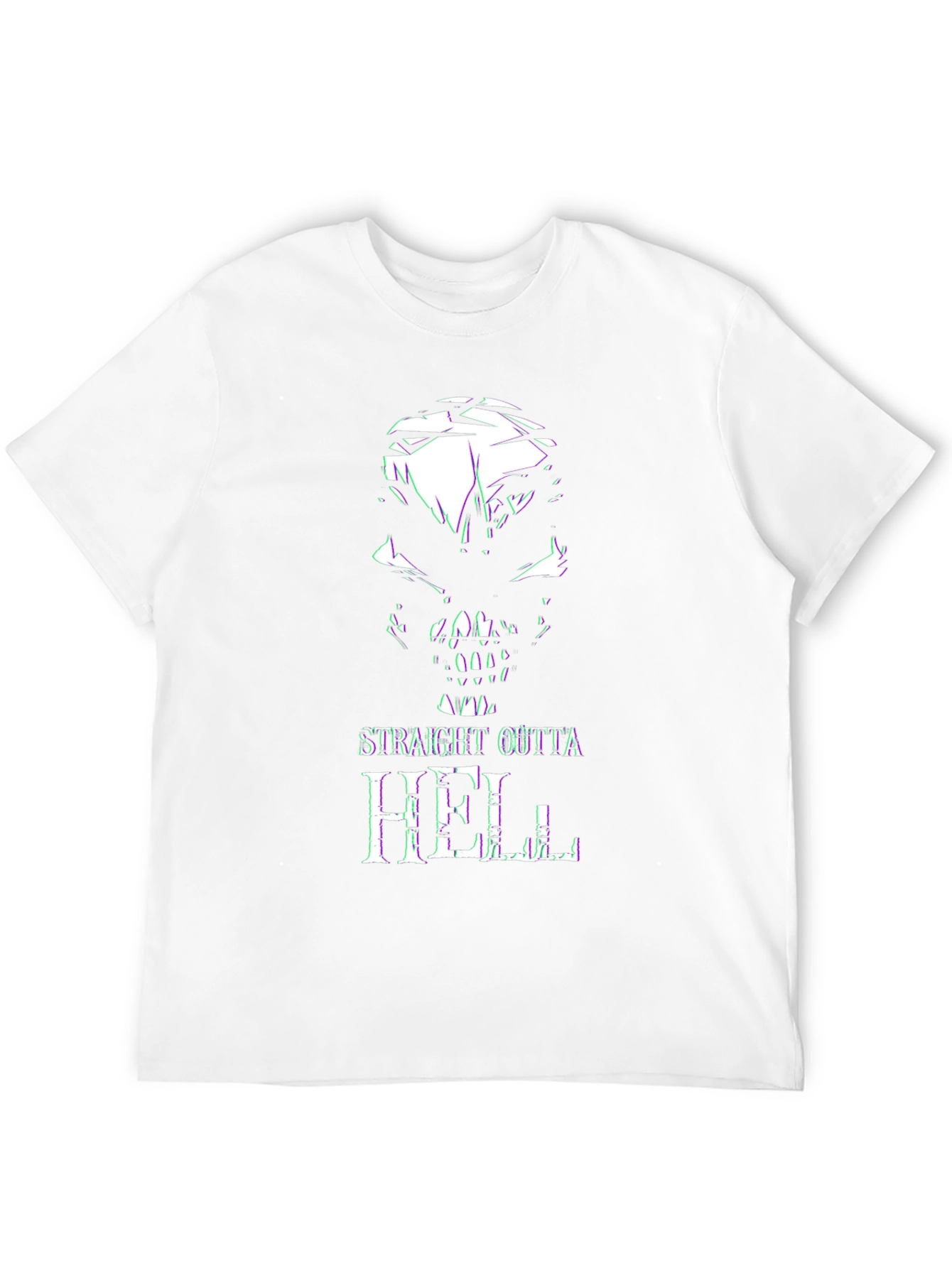 Straight Outta Hell Graphic T-Shirt