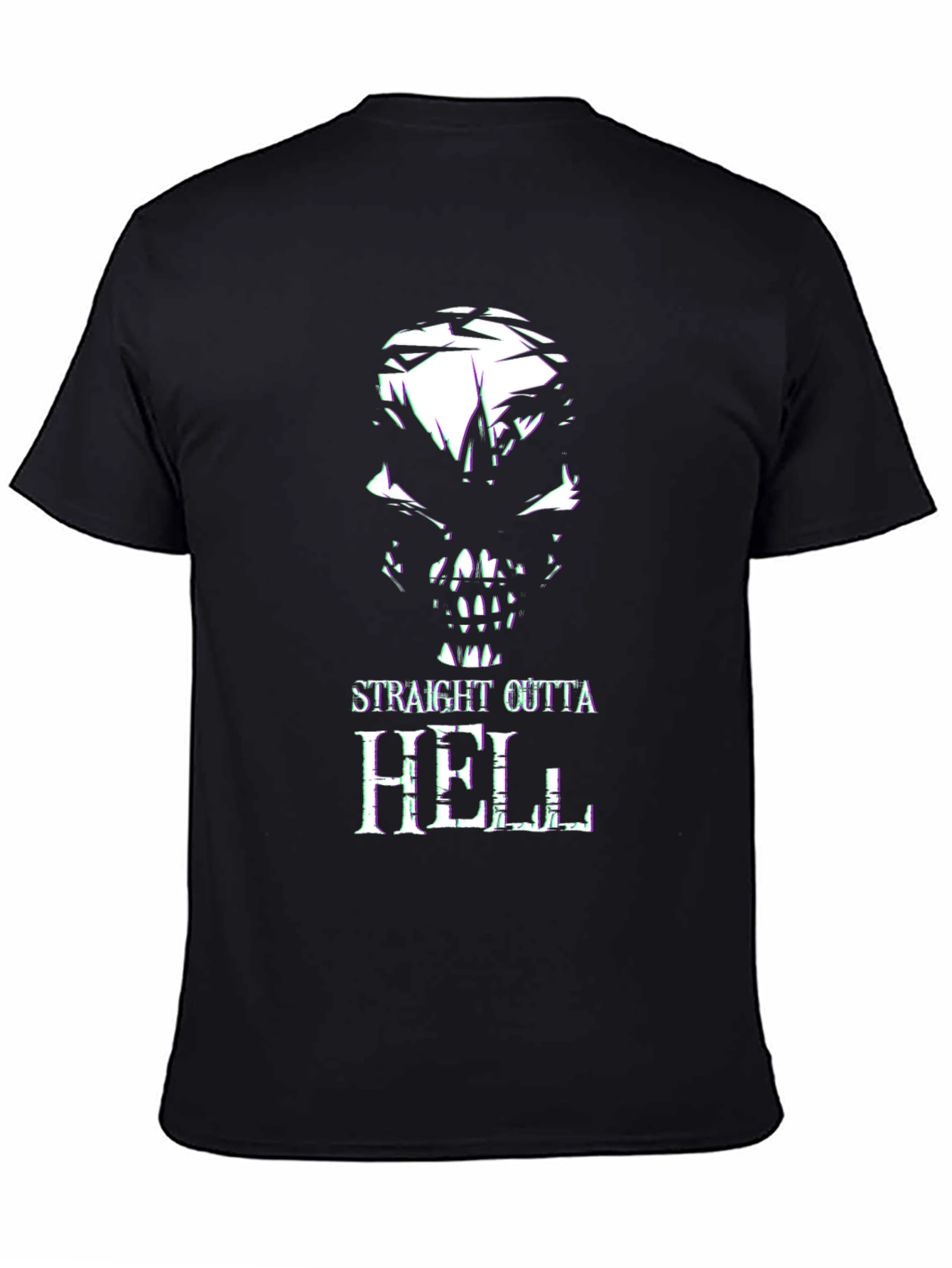 Straight Outta Hell Graphic T-Shirt