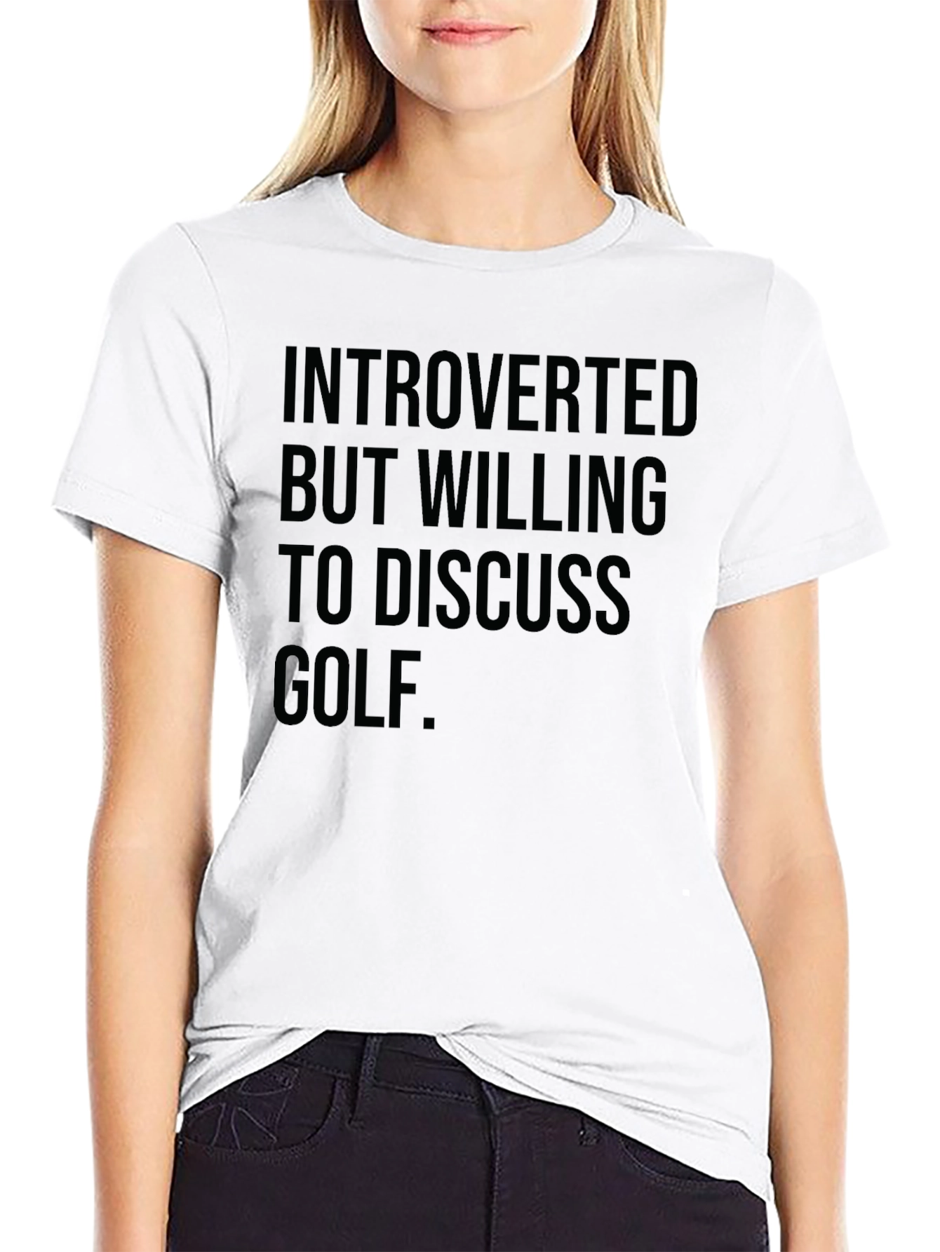 Introverted Golf Enthusiast T-Shirt