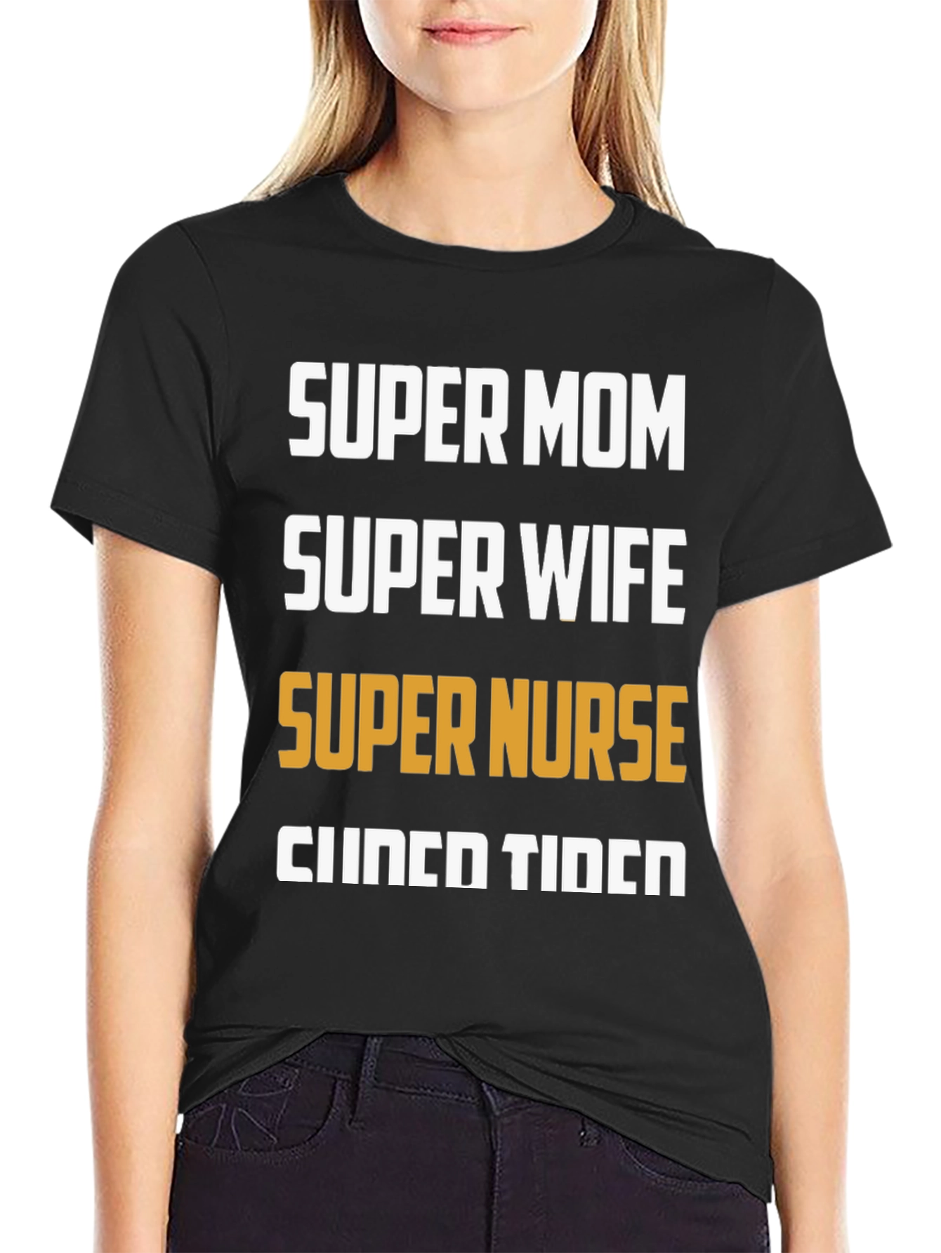 Super Mom Wife Nurse Cinco De Mayo T-Shirt