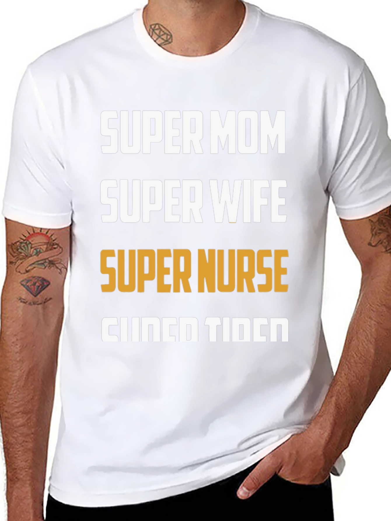 Super Mom Wife Nurse Cinco De Mayo T-Shirt