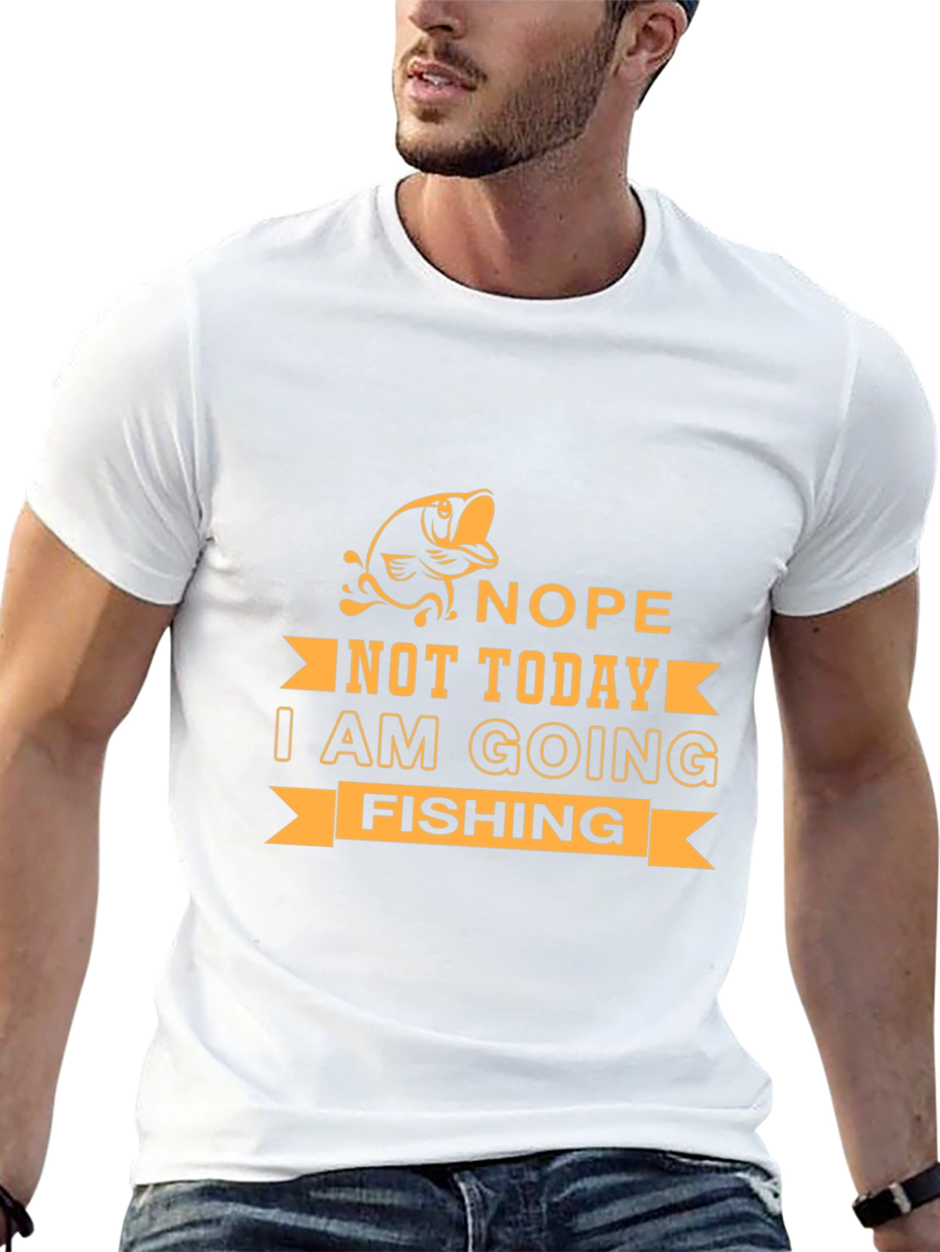 Funny Fishing T-Shirt - Nope Not Today