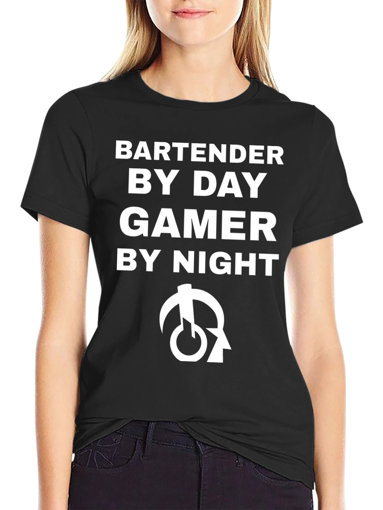 Bartender by Day Gamer by Night T-Shirt