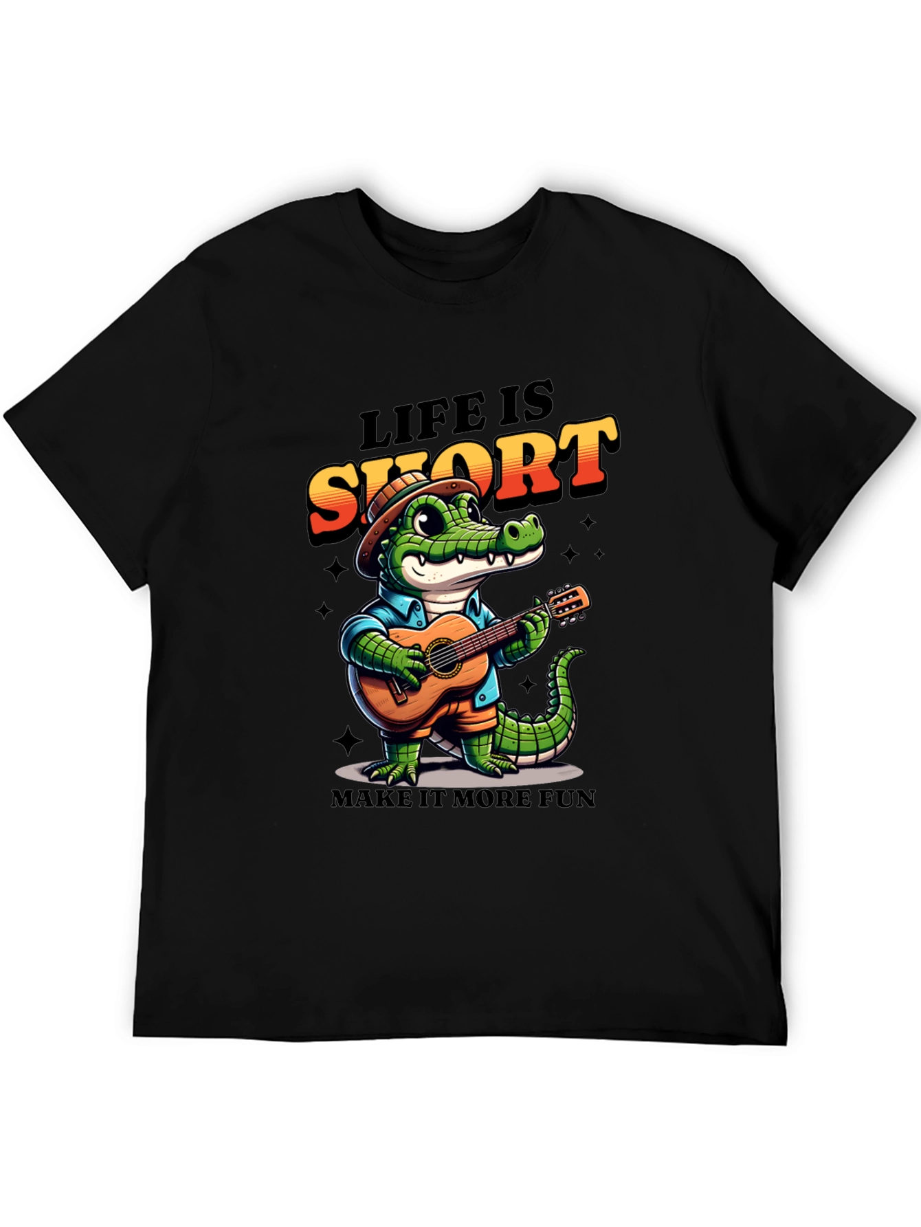 Life is Short Crocodile T-Shirt