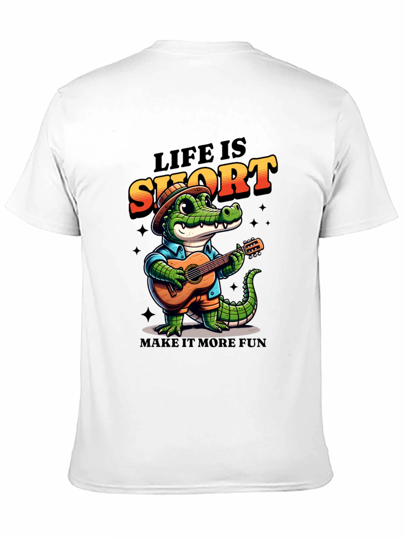 Life is Short Crocodile T-Shirt