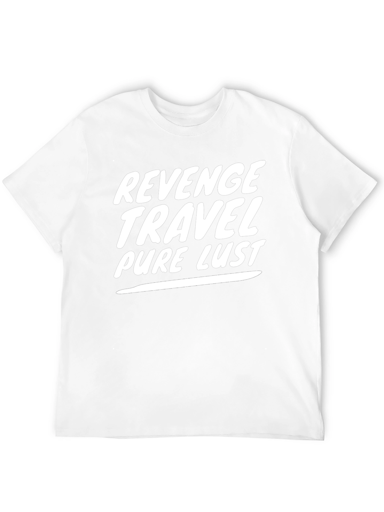 Revenge Travel Pure Lust Mens Black T-Shirt