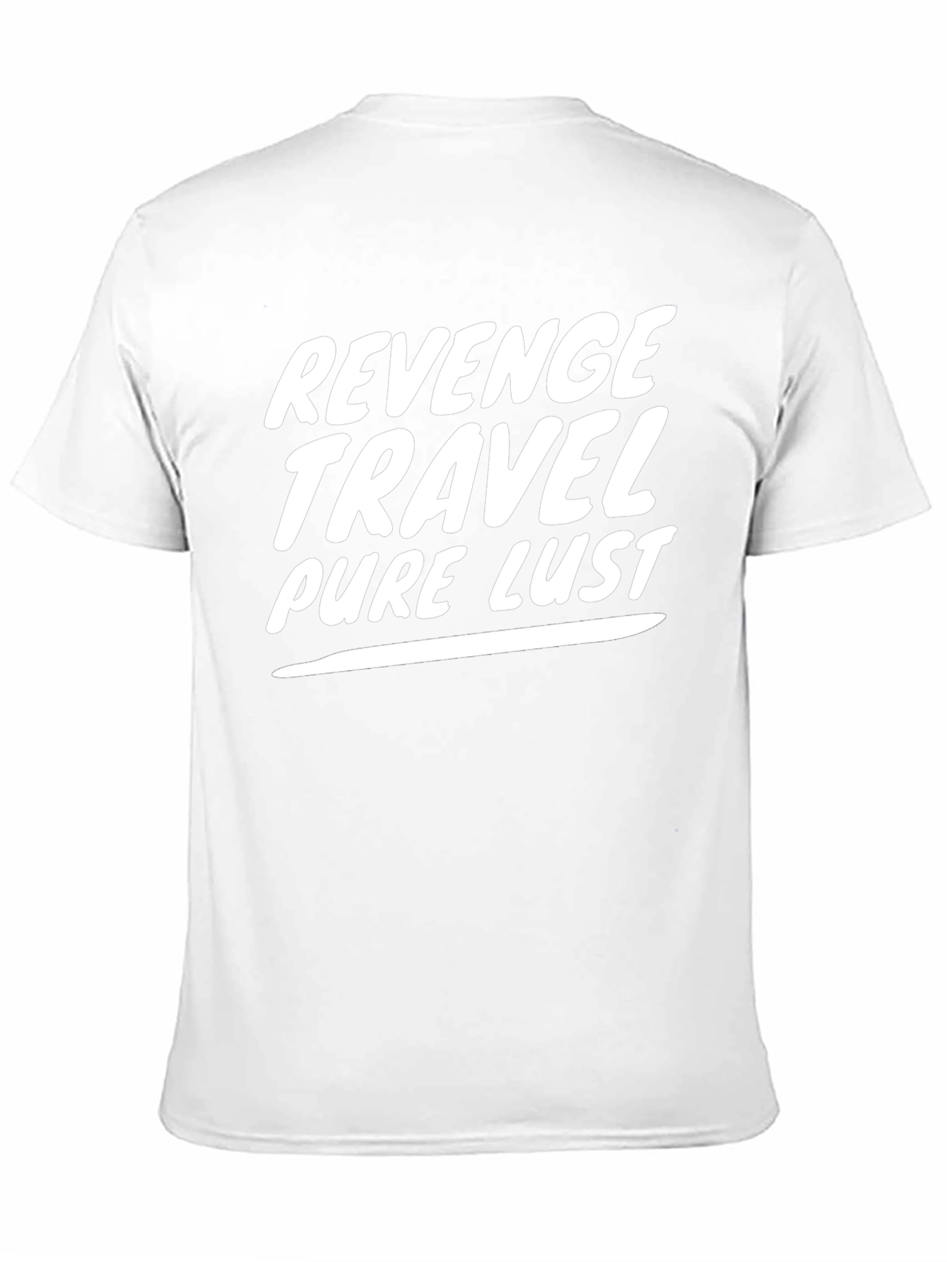 Revenge Travel Pure Lust Mens Black T-Shirt