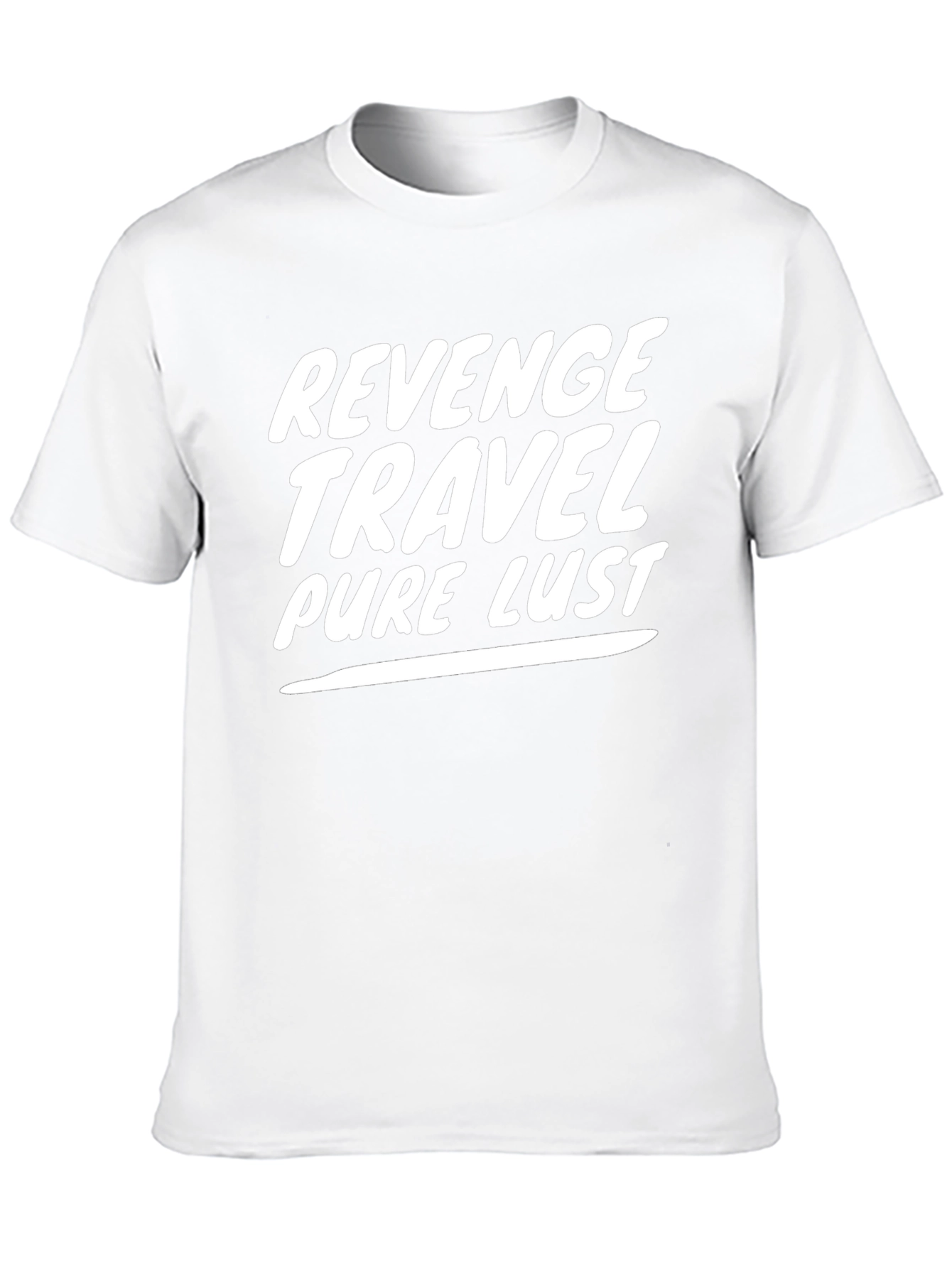 Revenge Travel Pure Lust Mens Black T-Shirt